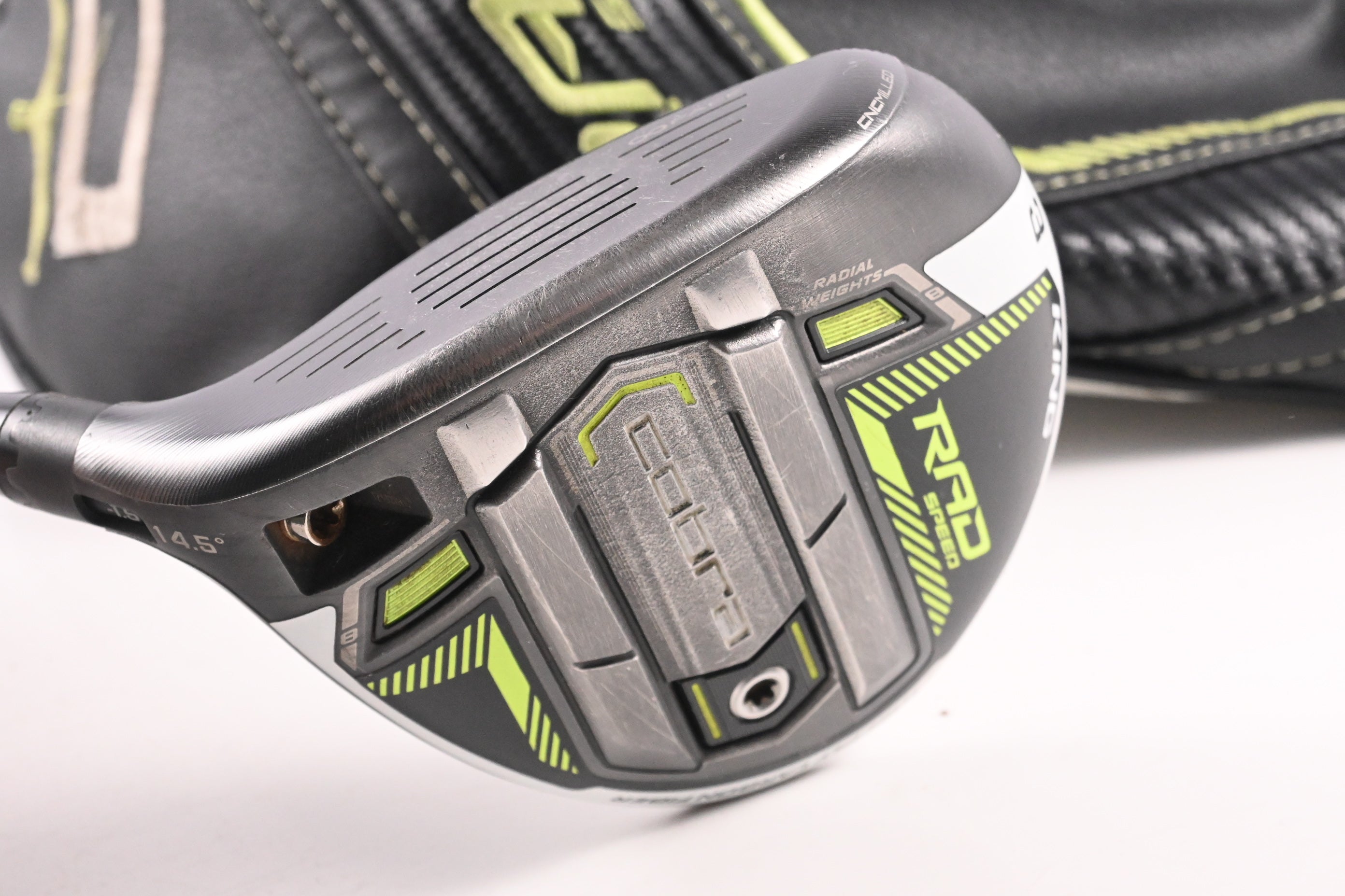 Left Hand Cobra King Radspeed #3 Wood / 14.5 Degree / Stiff Flex Motore X F1 7