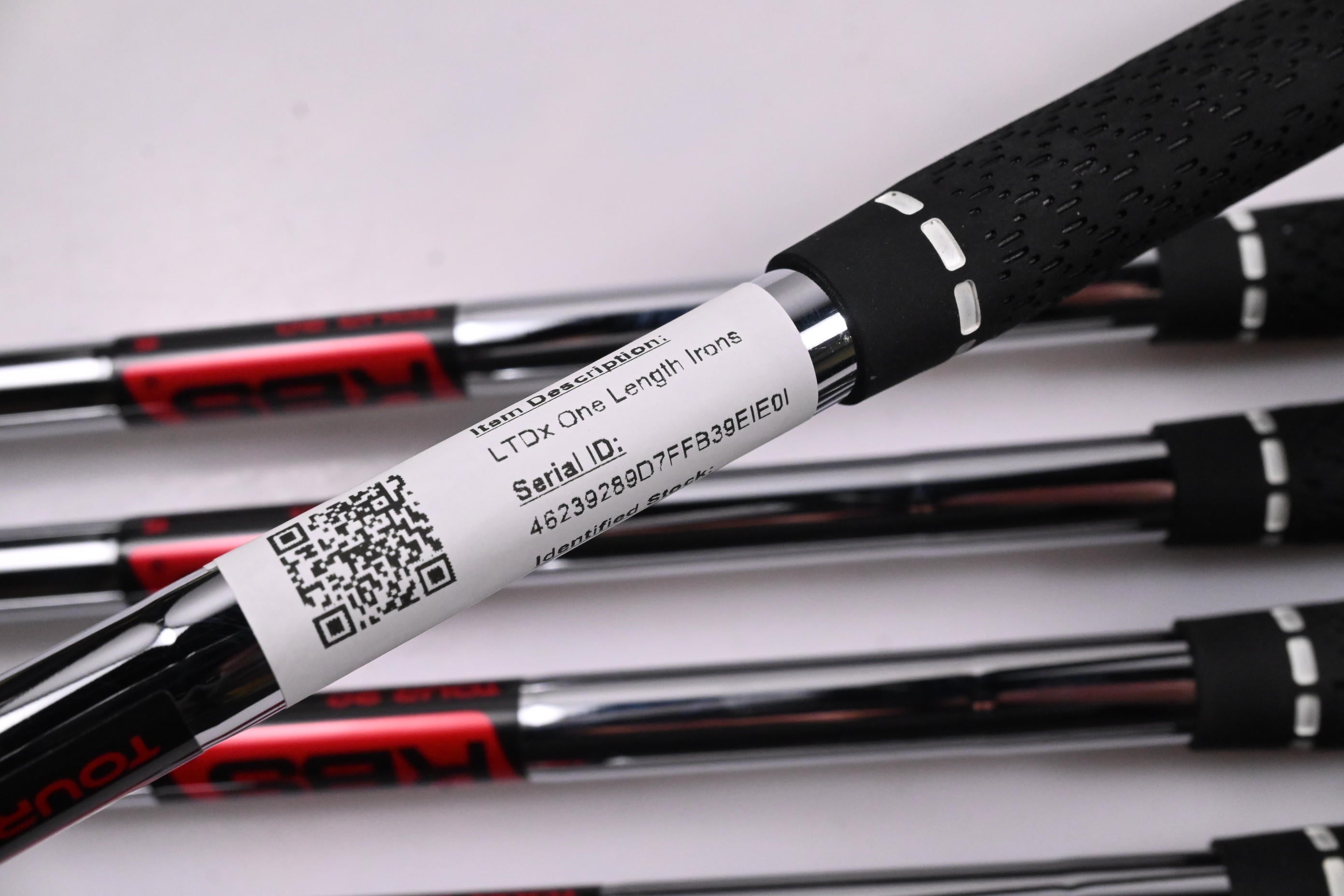 Cobra LTDx One Length Irons / 5-PW / Stiff Flex KBS Tour 90 Shafts