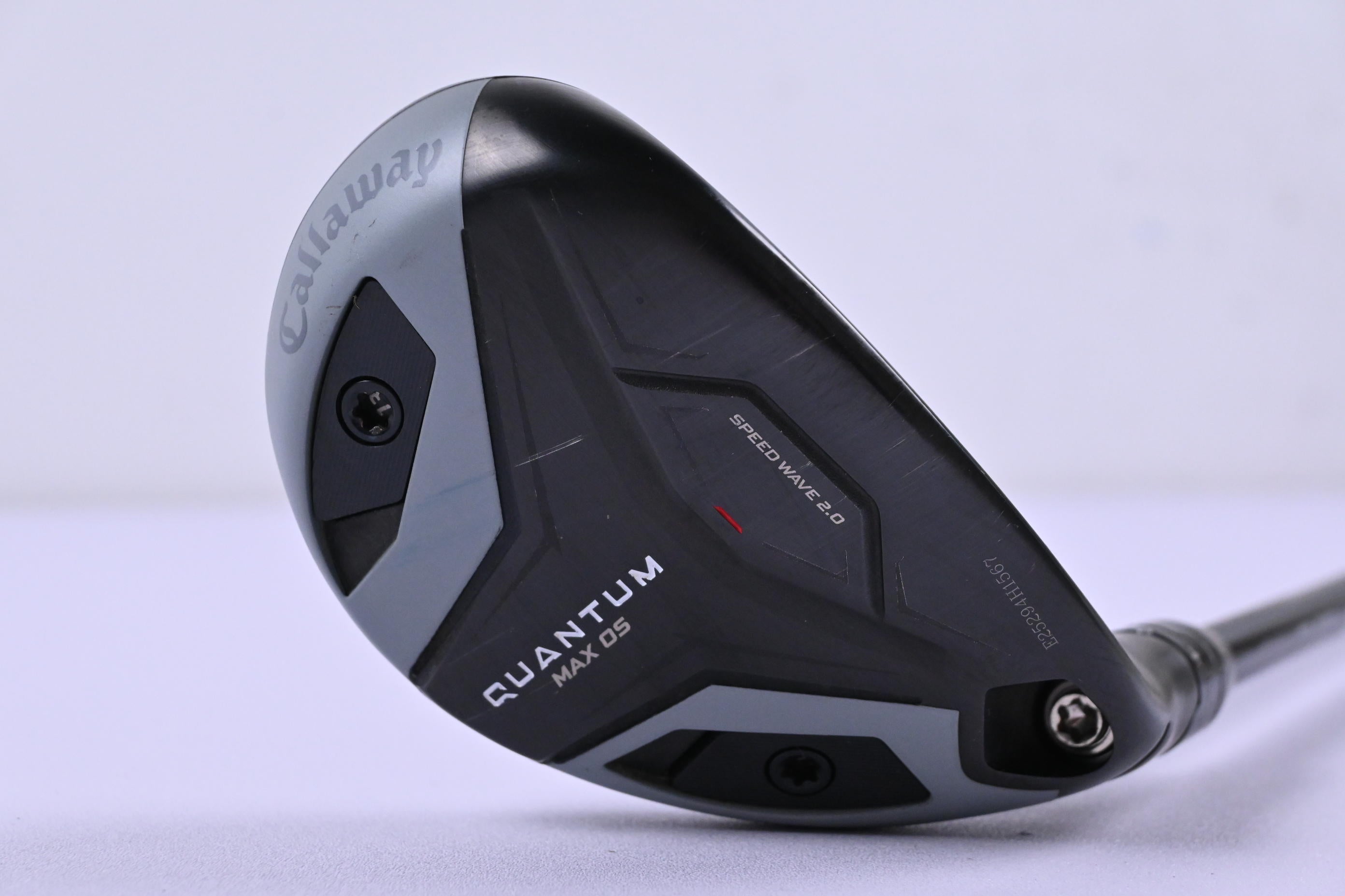 Callaway Quantum Max OS #5 Hybrid / 23 Degree / Regular Flex Denali Silver 60