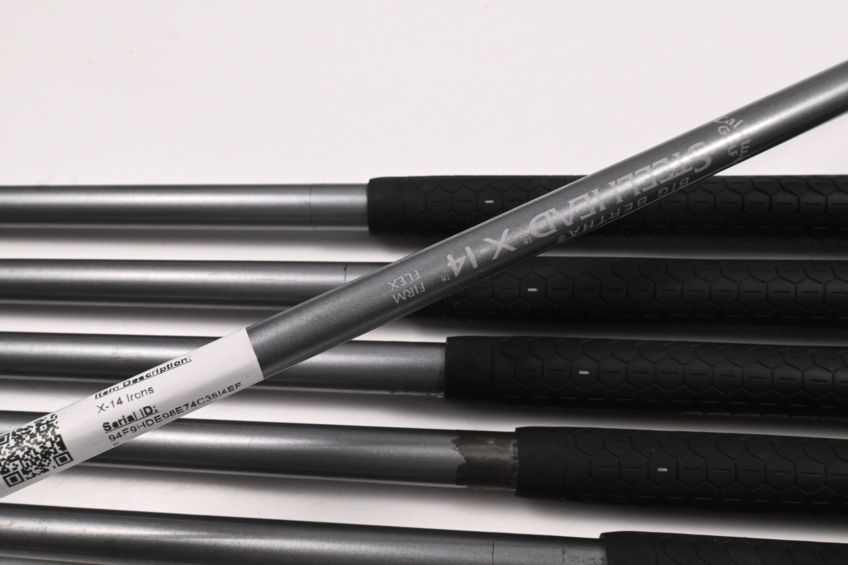 Callaway Steelhead X-14 Irons / 4-9i / Firm Flex Callaway Steelhead X-14 Shafts