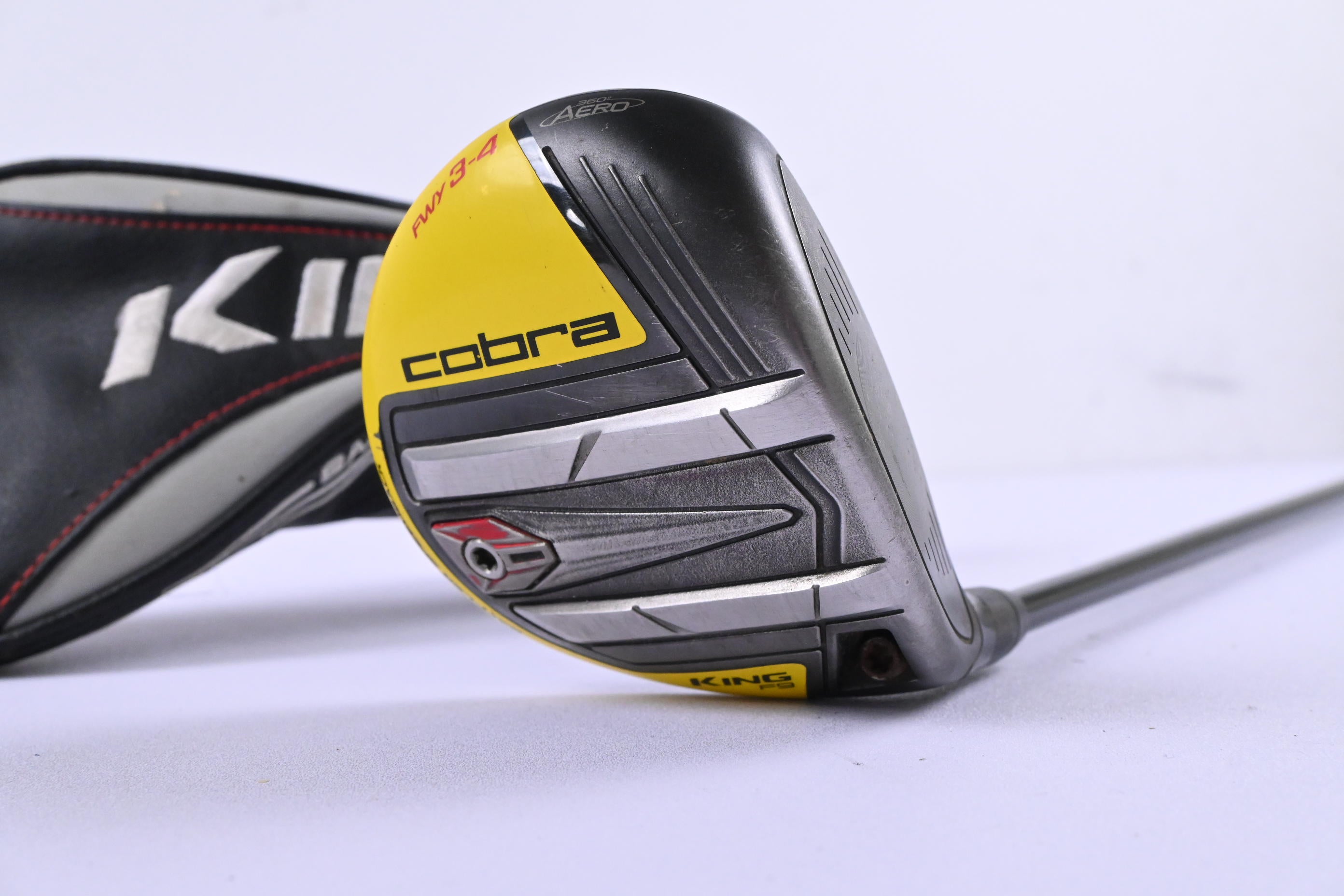 Cobra King F9 #3 Wood / 14.5 Degree / Stiff Flex Fujikura Atmos Blue 7 Shaft