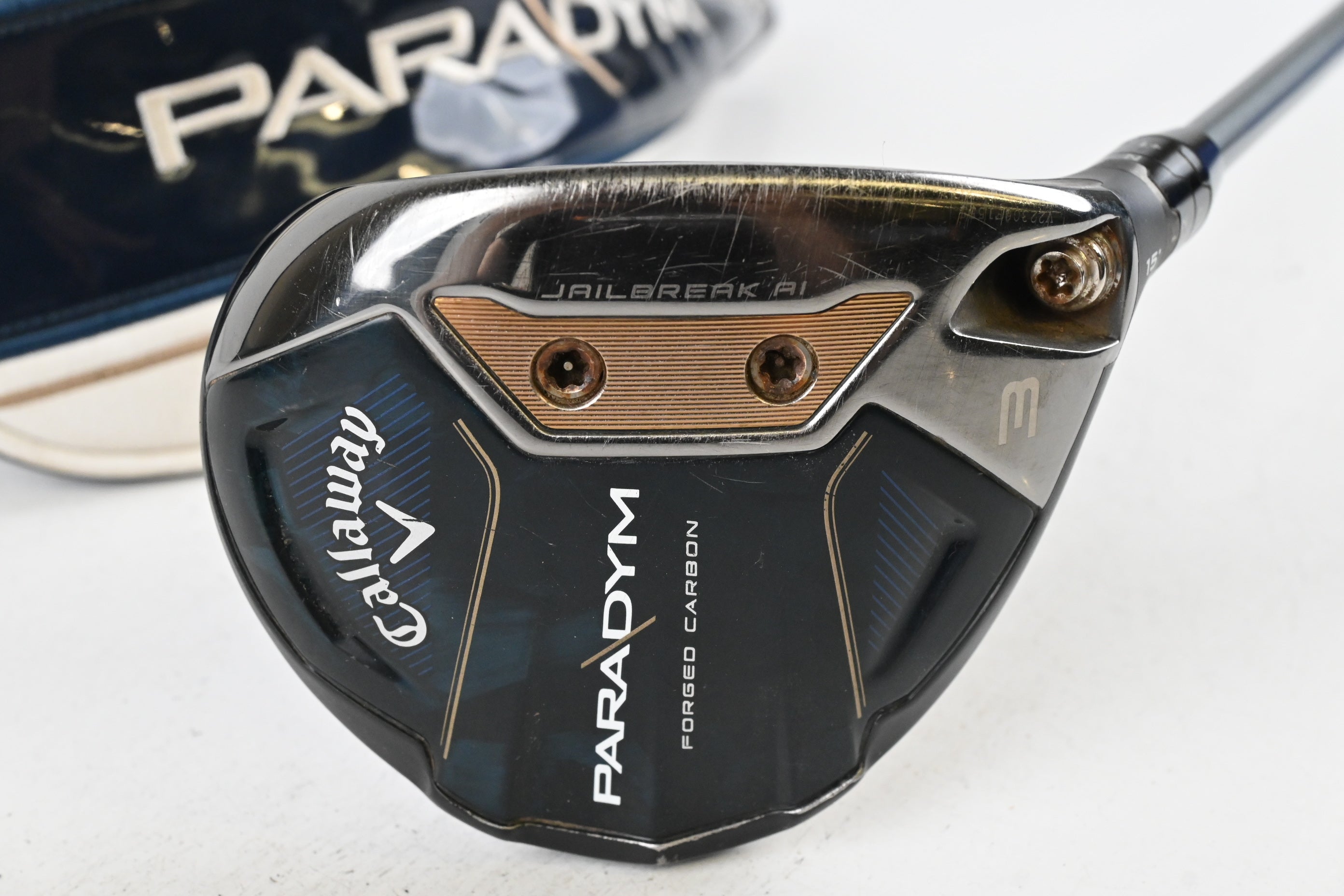 Callaway Paradym #3 Wood / 15 Degree / Stiff Flex HZRDUS Silver 60 Shaft