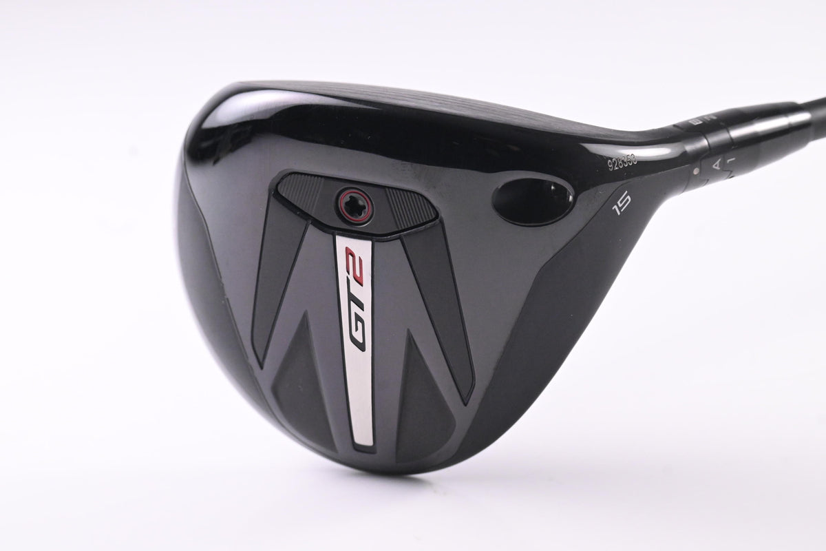 Titleist GT2 #3 Wood / 15 Degree / Stiff Flex HZRDUS Black Gen5 70 Shaft