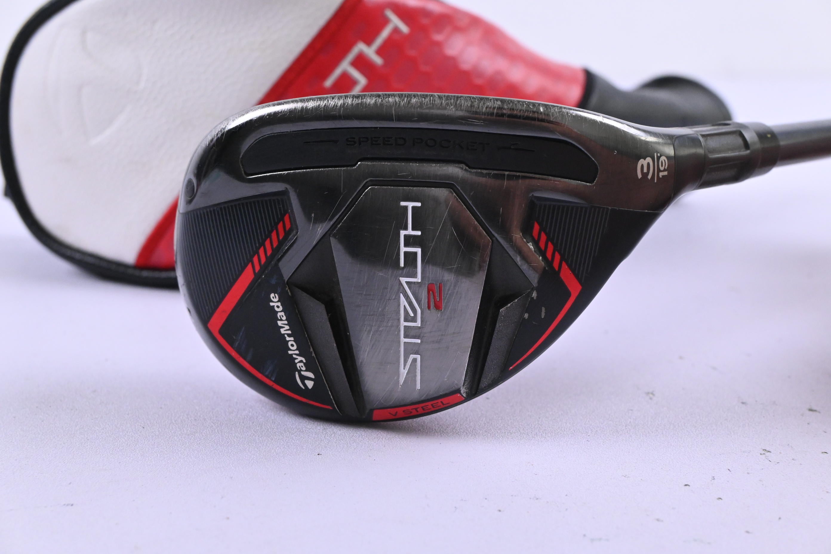 Taylormade Stealth 2 #3 Hybrid / 19 Degree / Stiff Flex Speeder Evolution 869