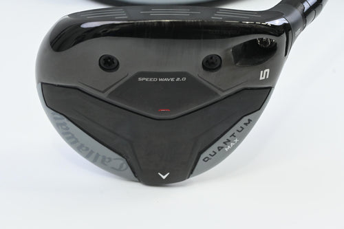 Callaway Quantum Max #5 Wood / 18 Degree / Regular Flex Denali Frost Silver 60