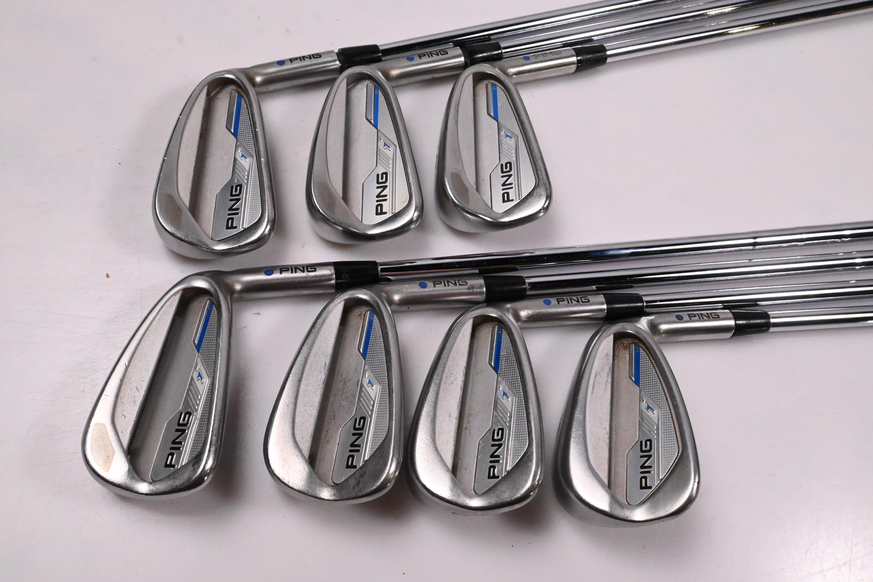 Ping i-Series E1 Irons / 4-PW / Blue Dot / Stiff Flex N.S.Pro Modus³ Tour 105