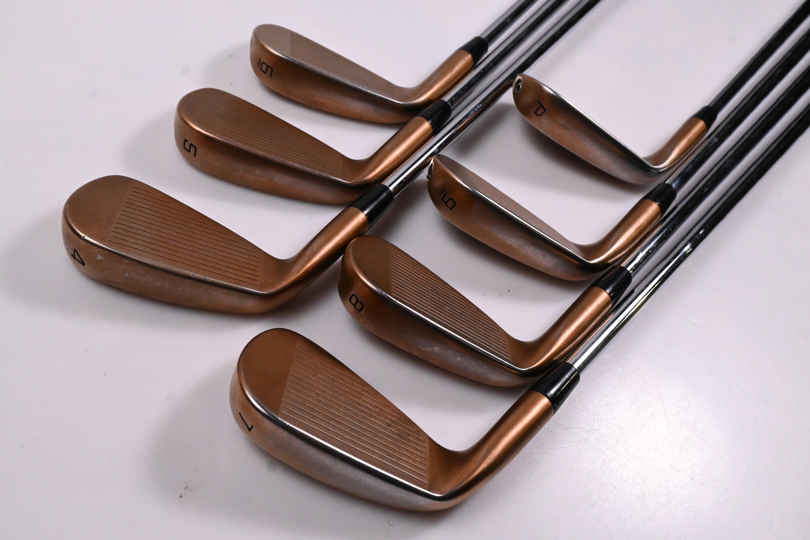 Cobra King Forged Tec Copper Irons / 4-PW / Stiff Flex KBS $-Taper Lite