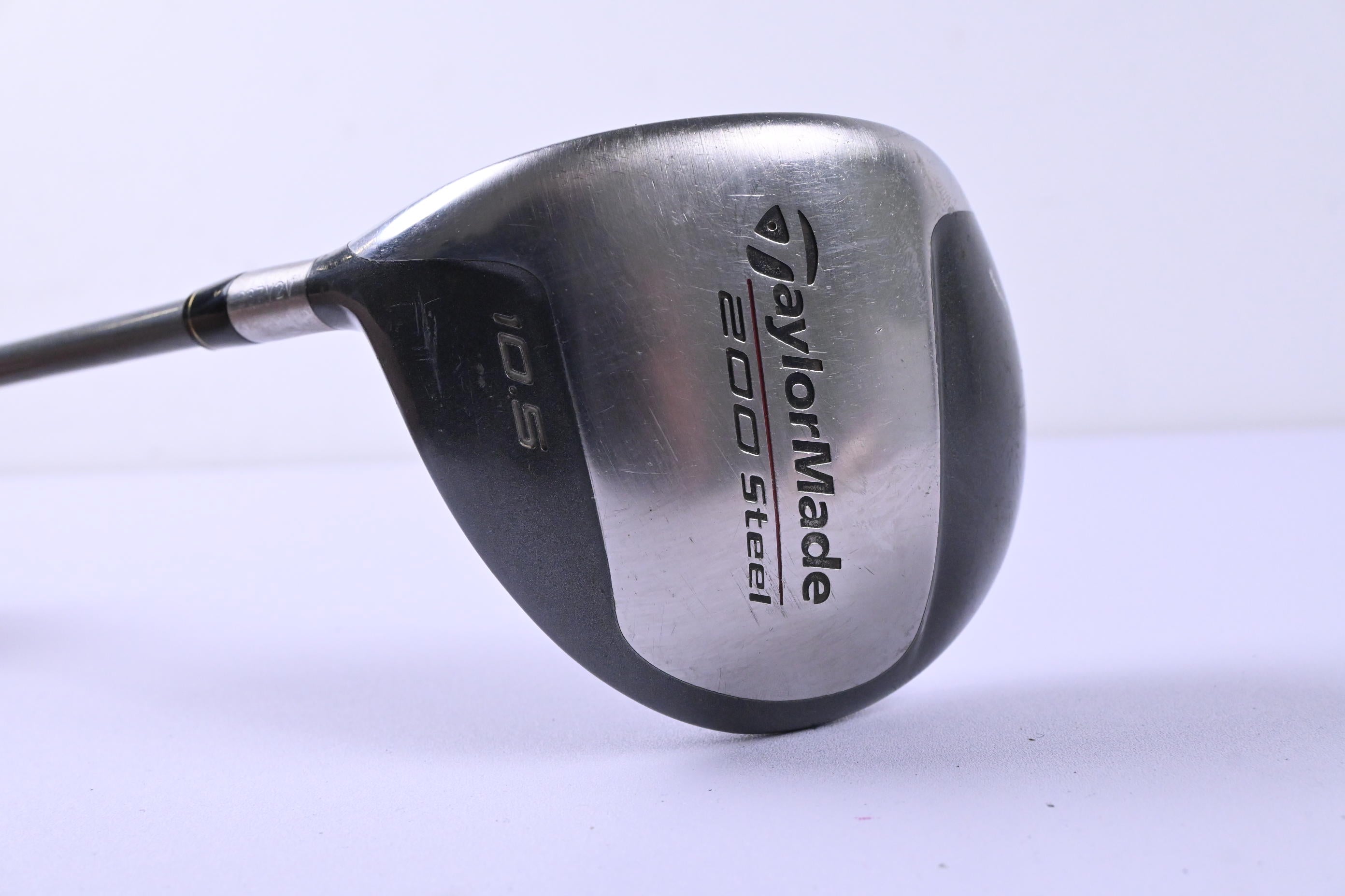 Left Hand Taylormade 200 Steel Driver / 10.5 Degree / Stiff Flex Lite 90 Shaft