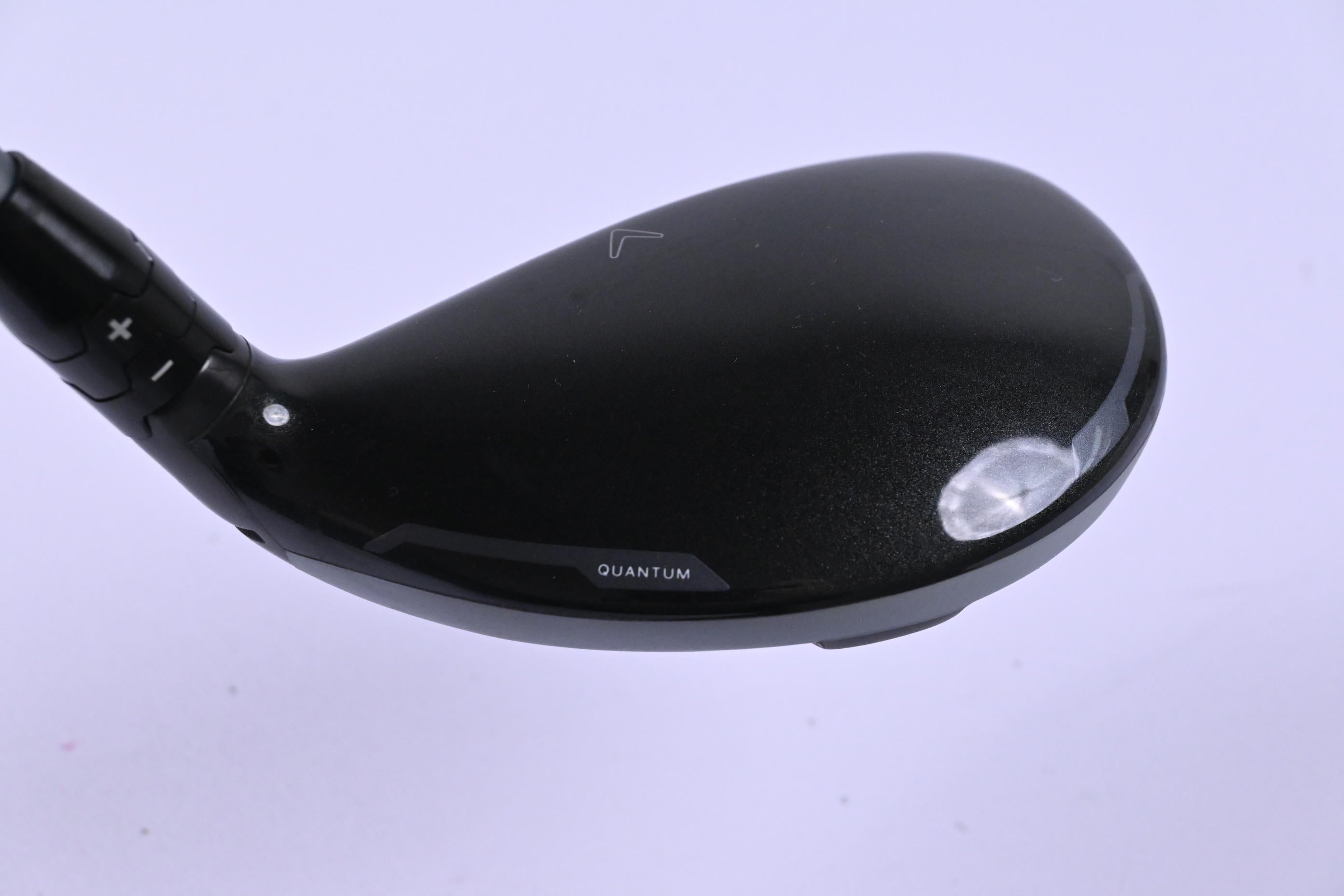 Callaway Quantum Max OS #5 Hybrid / 23 Degree / Regular Flex Denali Silver 60