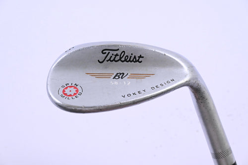 Titleist Vokey Spin Milled 2007 Lob Wedge / 58 Degree / Wedge Flex Vokey Design