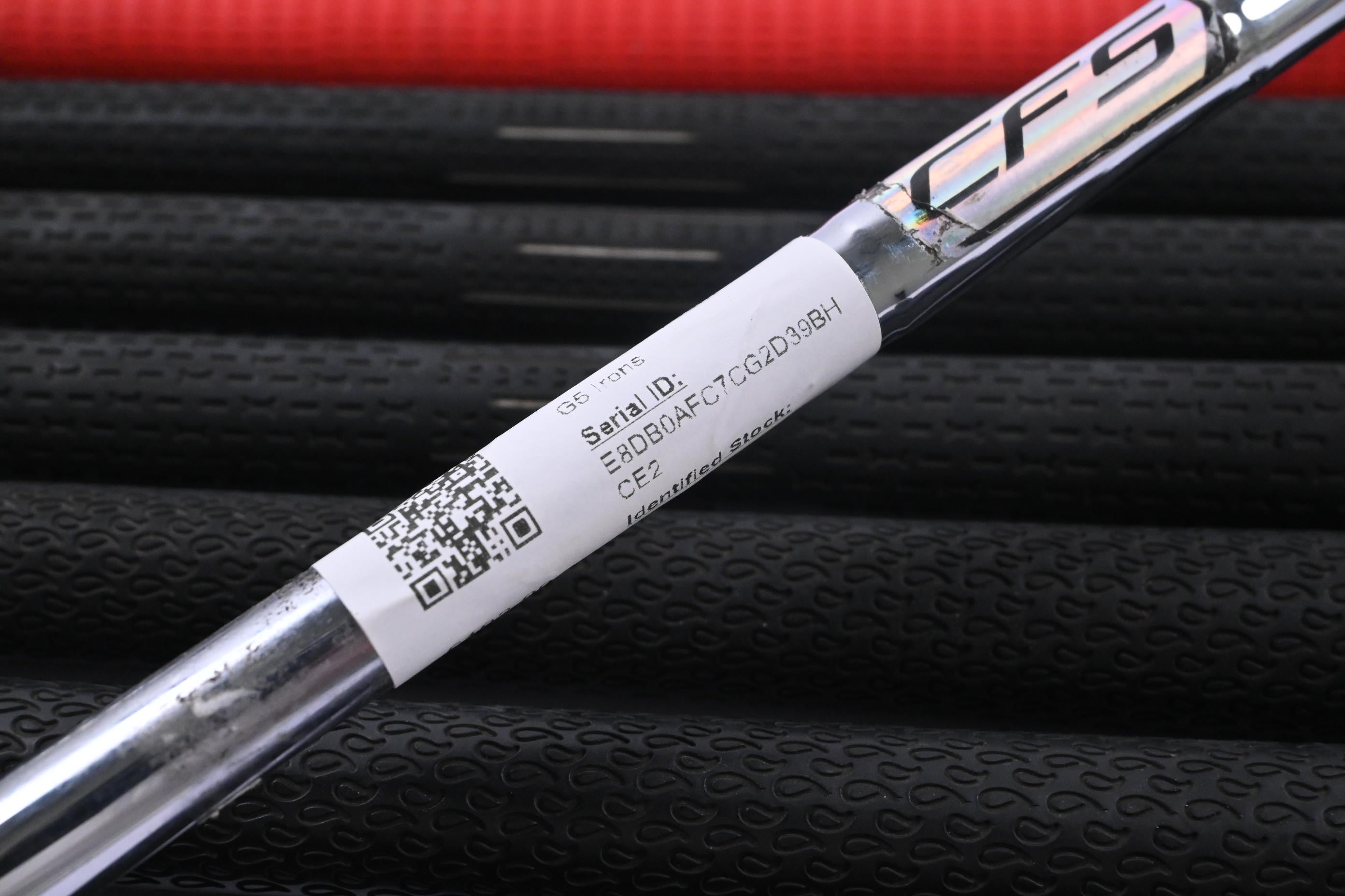 Ping G5 Irons / 3-PW+SW / Red Dot / Regular Flex Ping CFS Shafts