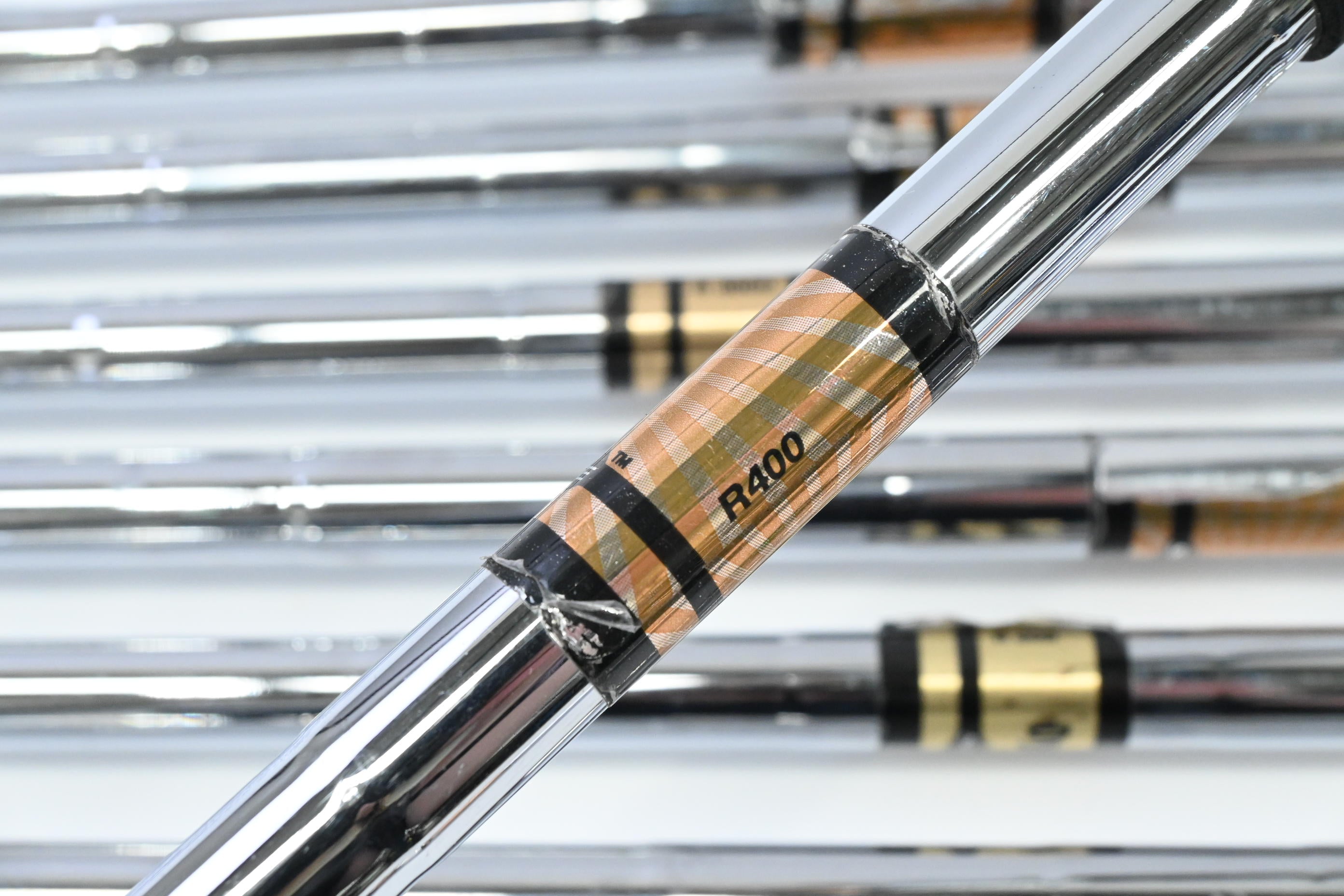 Mizuno T-Zoid Comp EZ Irons / 3-PW+SW / Regular Flex Gold Core R400 Shafts