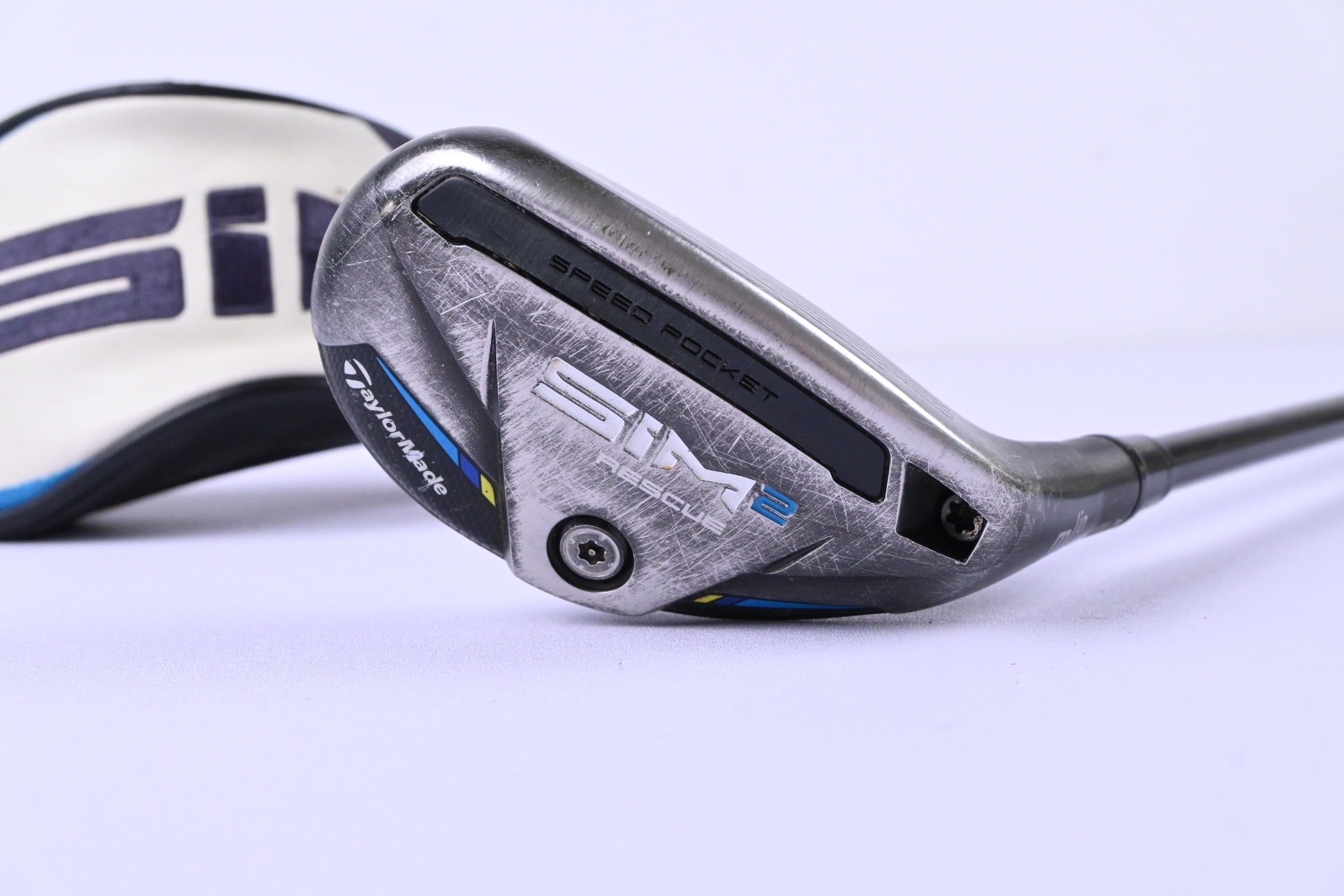 Taylormade SIM2 #3 Hybrid / 19.5 Degree / Regular Flex Tensei AV Raw Blue 70
