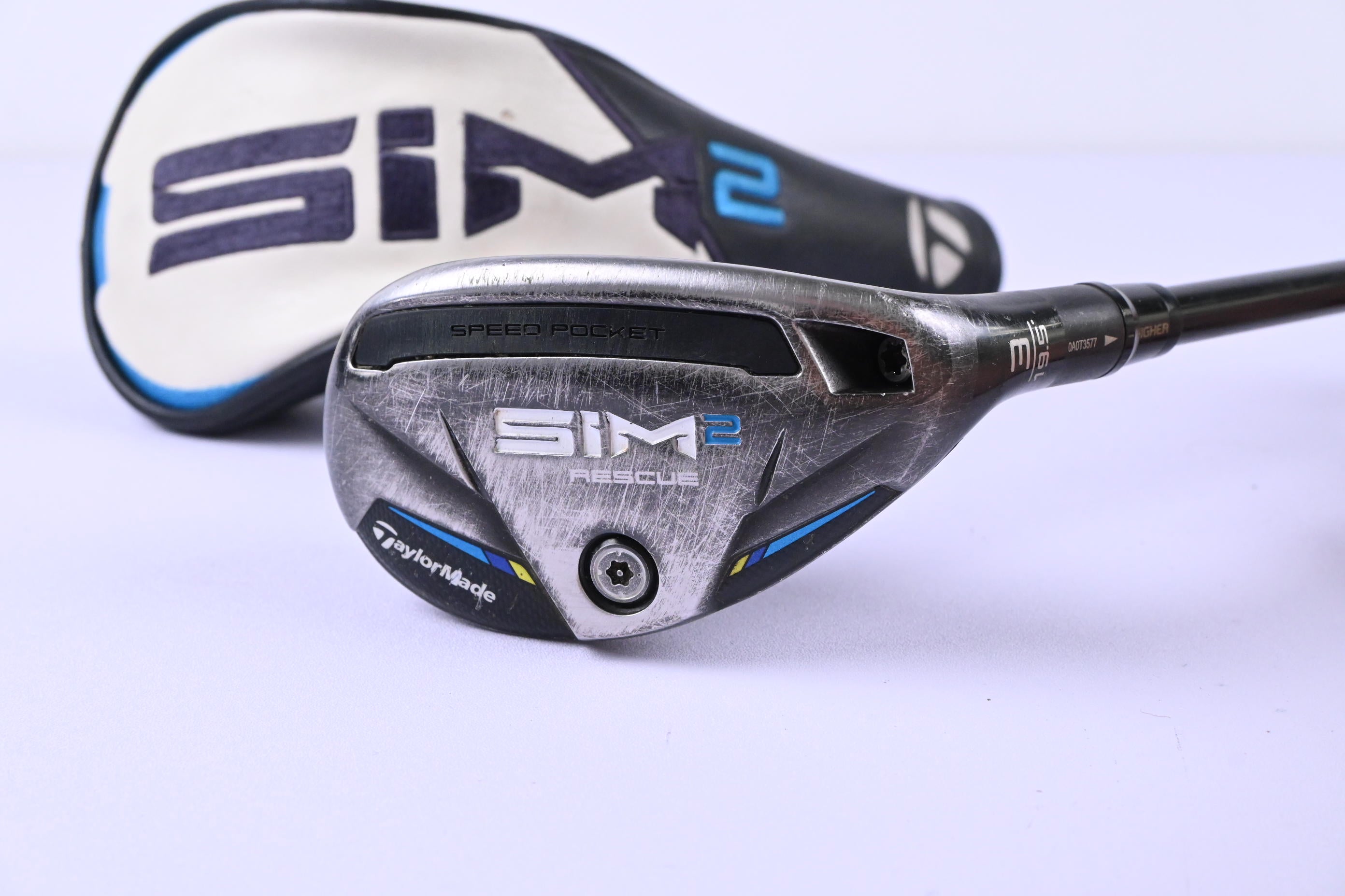 Taylormade SIM2 #3 Hybrid / 19.5 Degree / Regular Flex Tensei AV Raw Blue 70