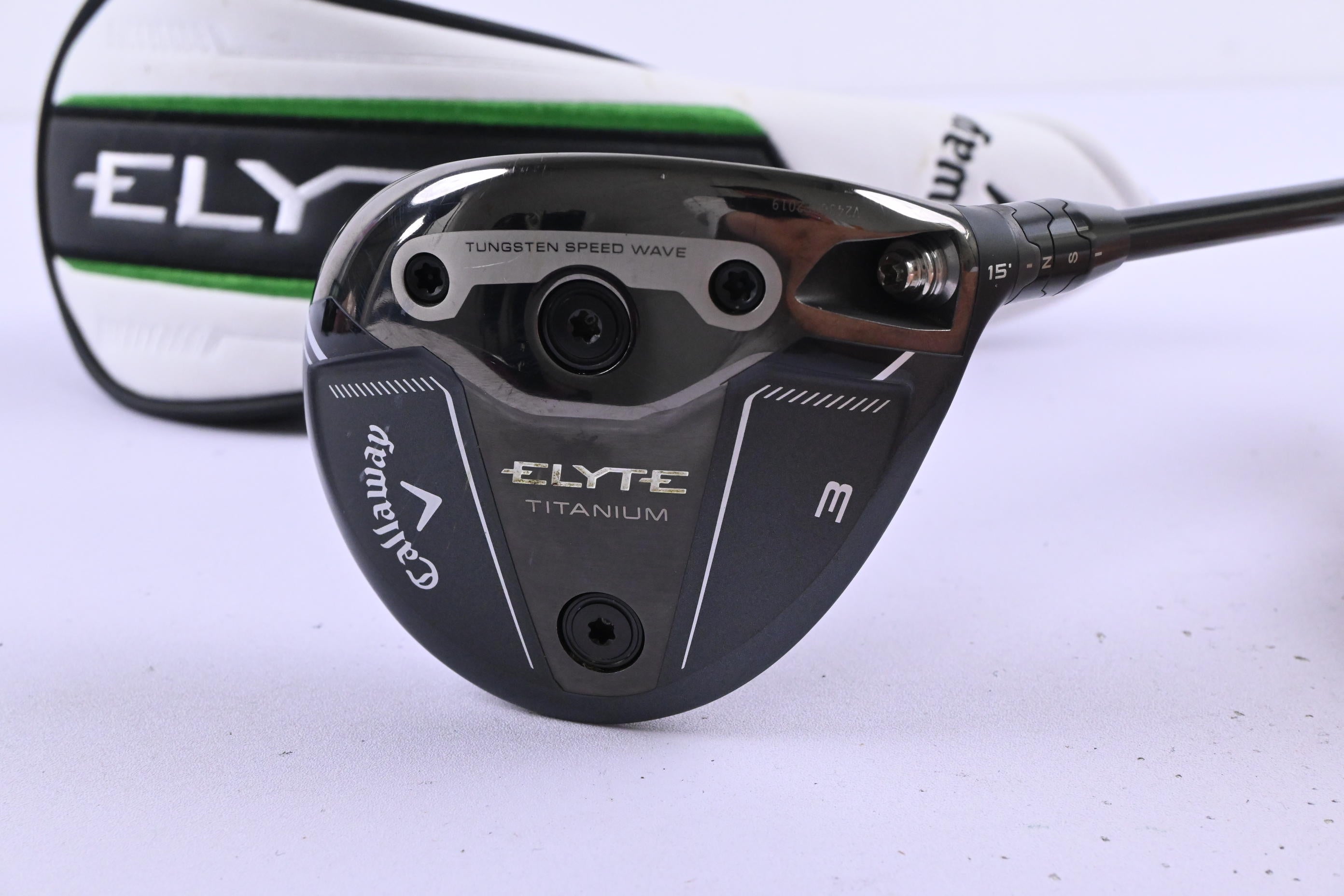 Callaway Elyte Ti #3 Wood / 15 Degree / X-Flex Kai'li Blue 80 Shaft