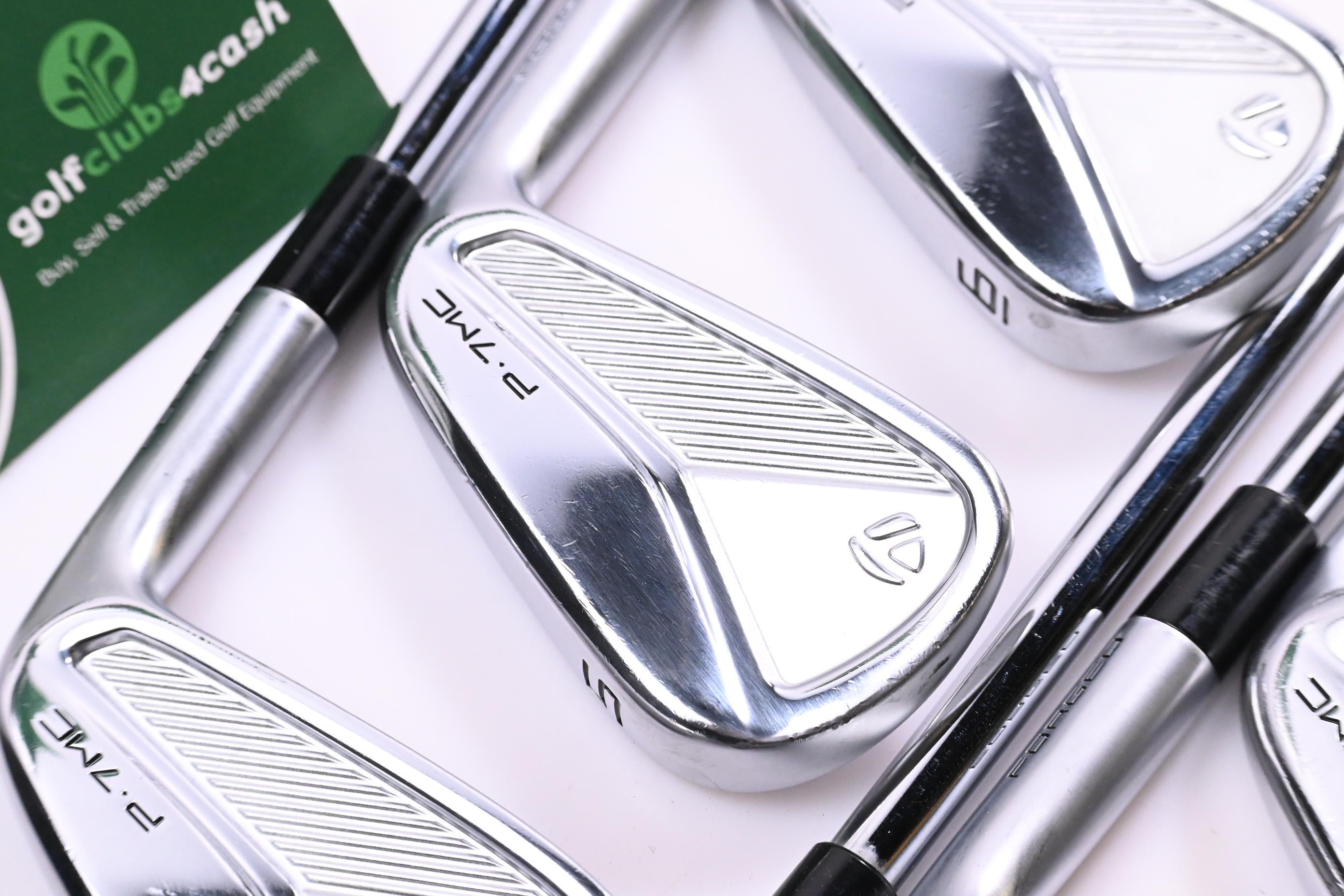 Taylormade P7MC 2023 Irons / 4-PW / Stiff Flex KBS Tour Shafts