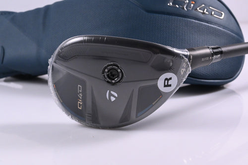 Taylormade Qi4D #4 Hybrid / 22 Degree / Regular Flex KBS Reax 65 Shaft