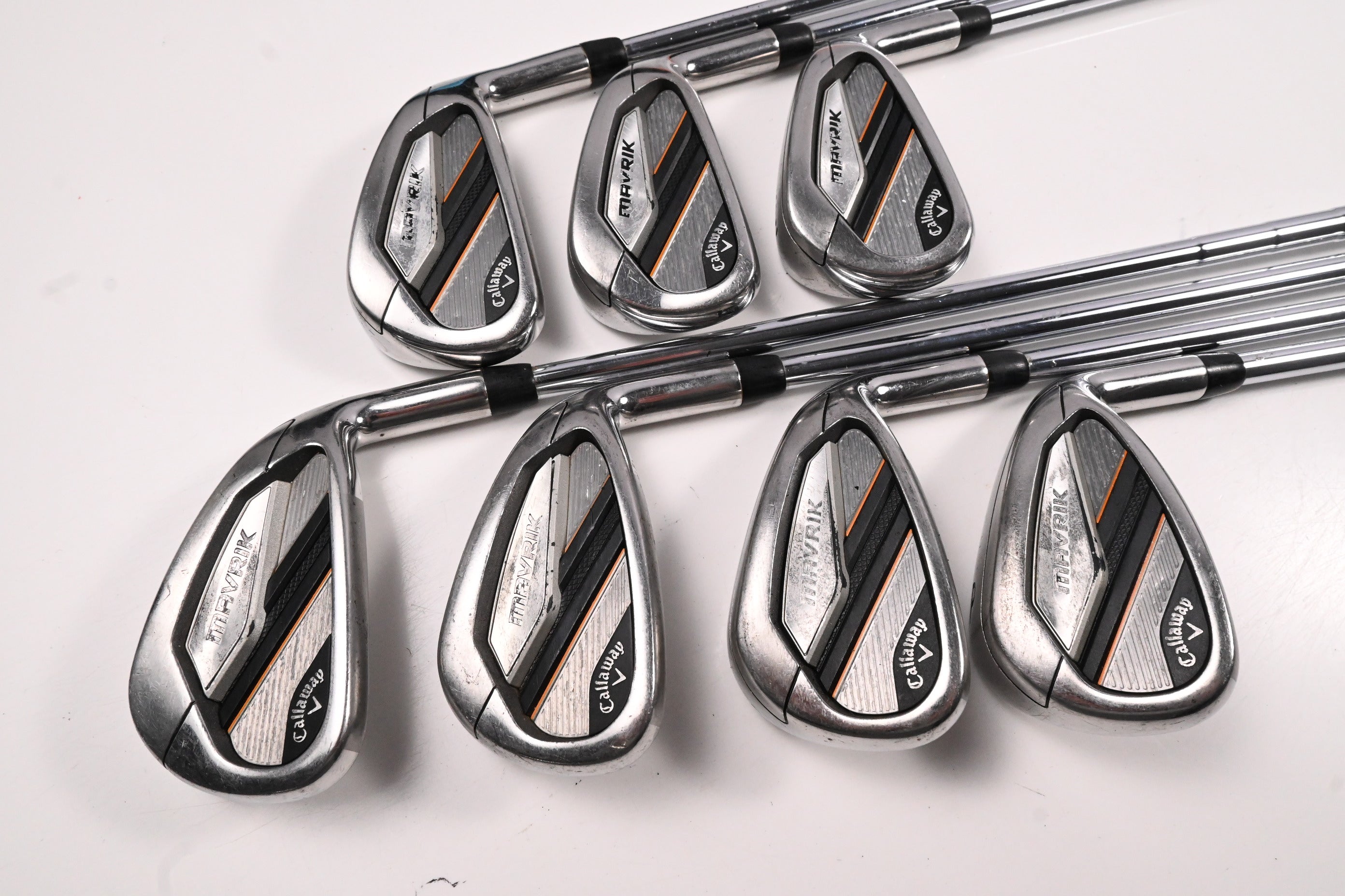 Callaway Mavrik Irons / 4-PW / Stiff Flex True Temper Elevate 95 Shafts