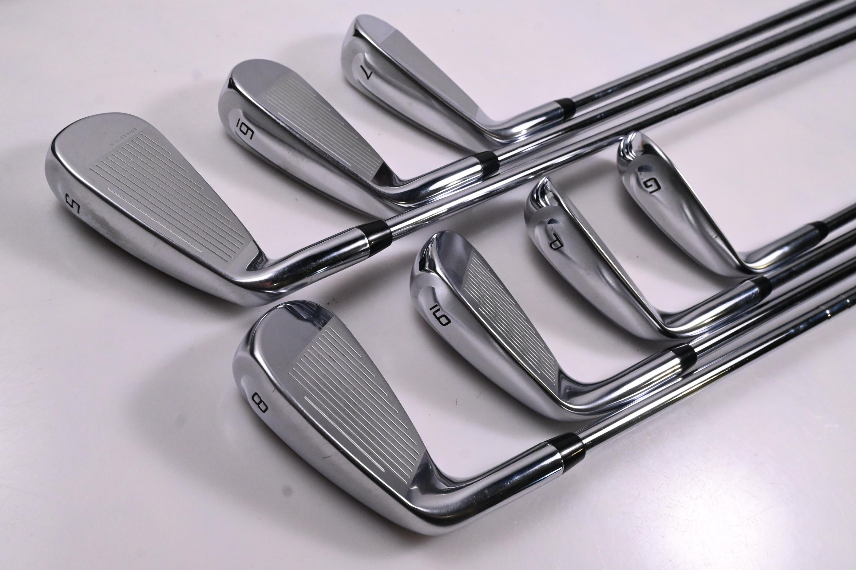 Cobra King Speedzone Irons / 5-PW+GW / Regular Flex KBS Tour 90 Shafts