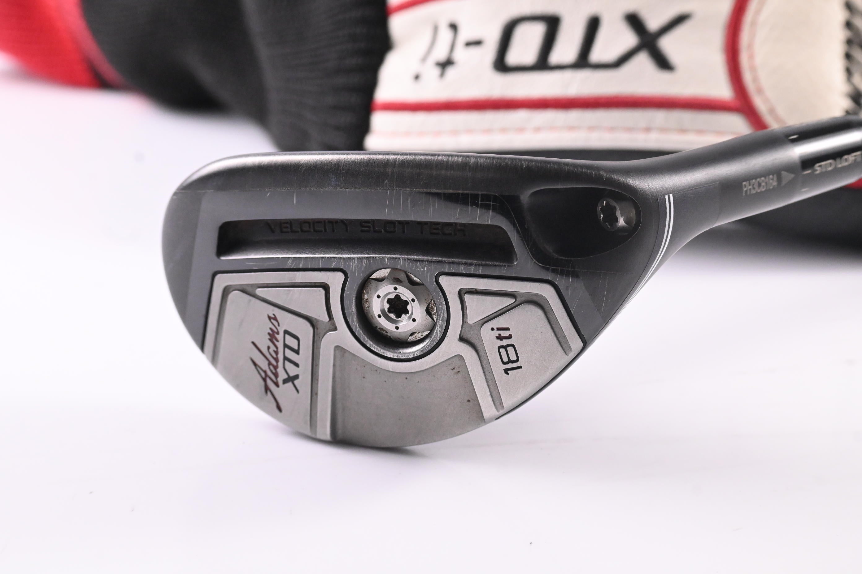 Adams XTD #3 Hybrid / 18 Degree / Regular Flex Matrix Altus Red Tie HQ3 Shaft