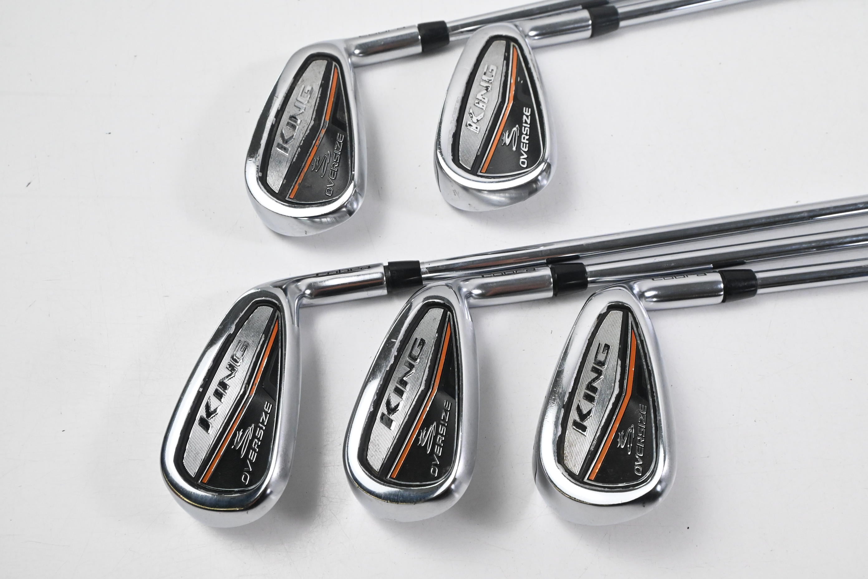 Cobra King Oversize Irons / 6-PW / Regular Flex XP 85 R300 Shafts