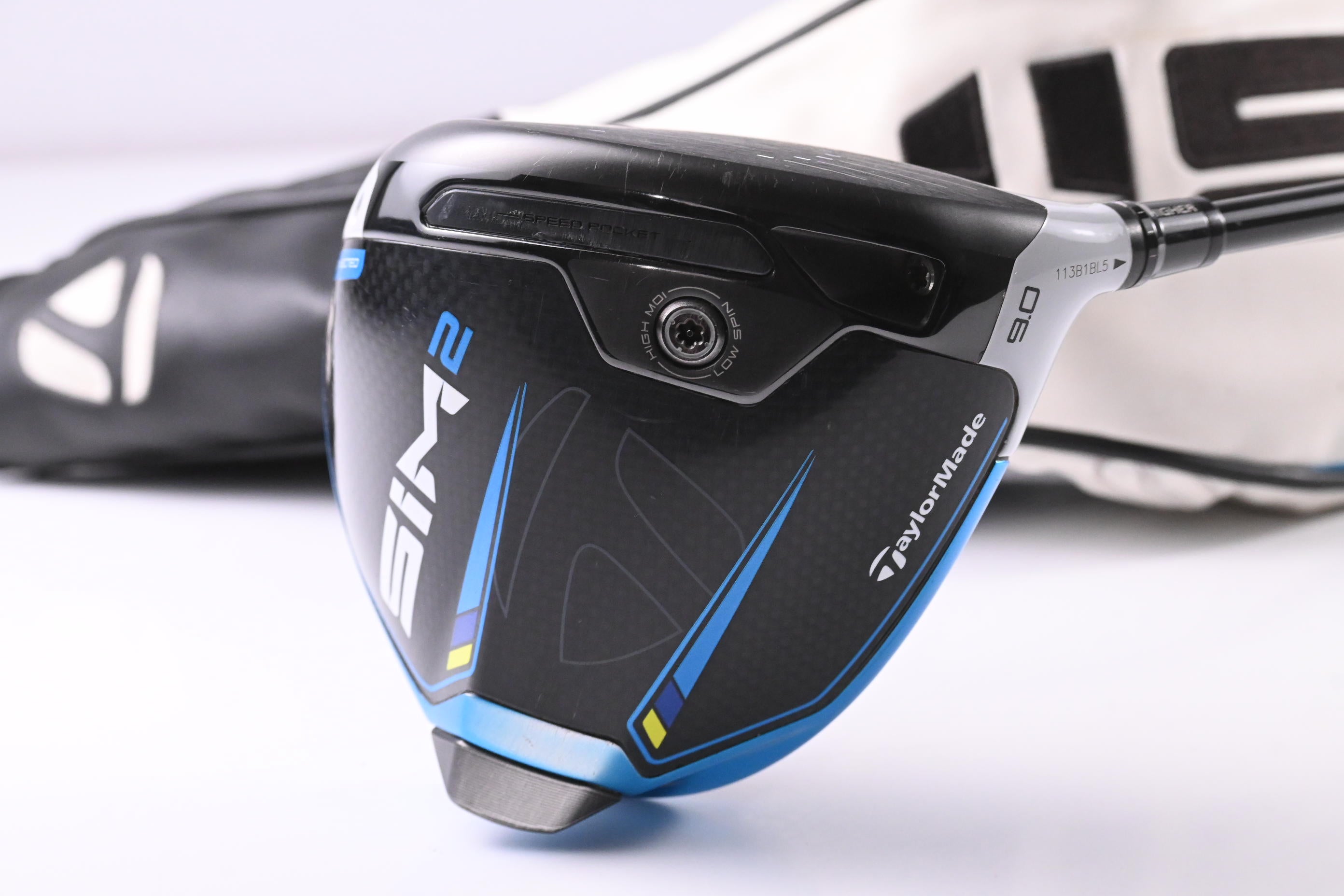 Taylormade SIM2 Max Driver / 9 Degree / X-Flex HZRDUS RDX Smoke Blue 70 Shaft