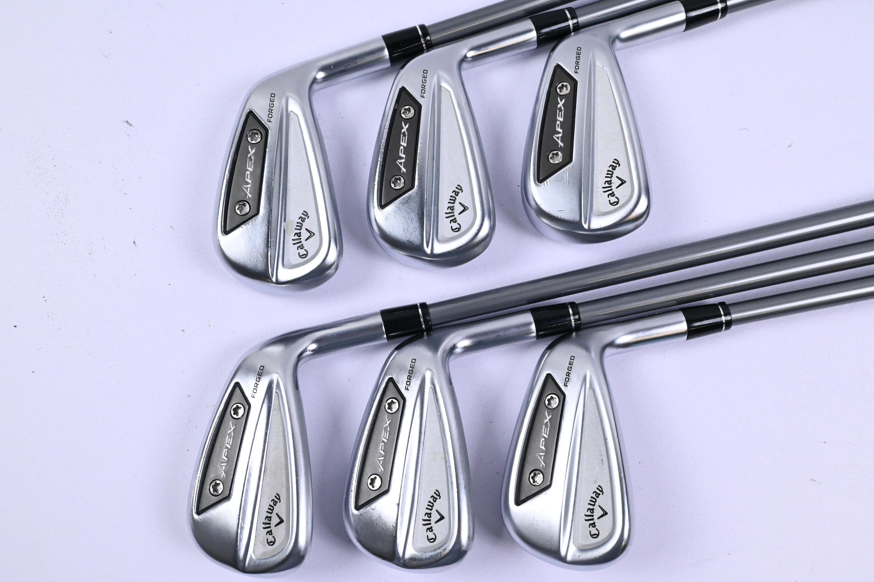 Callaway Apex Ai300 Irons / 5-PW / Regular Flex Denali Charcoal 65 Shafts