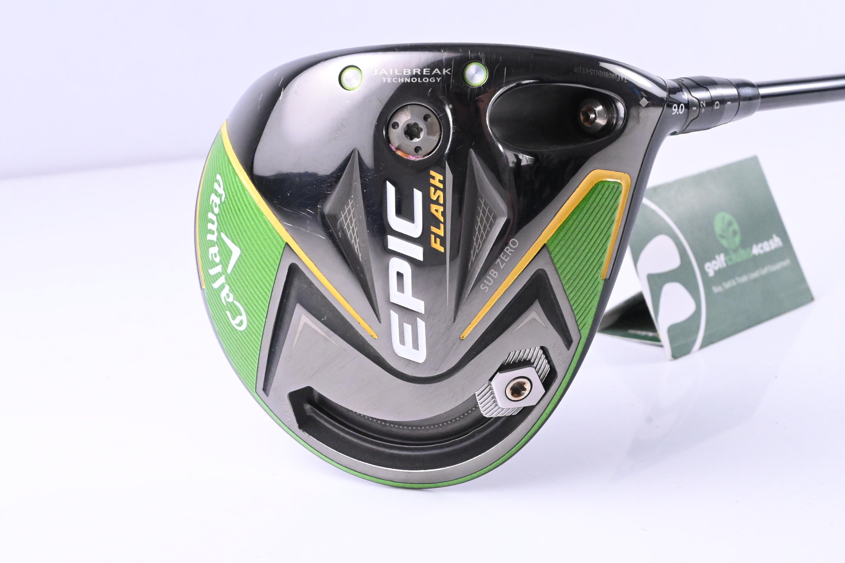 Tour Issue Callaway Epic Flash Sub Zero TD Driver / 9 Degree / Stiff Flex UST