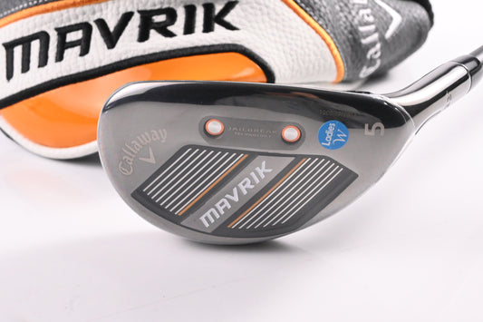 Ladies Callaway Mavrik #5 Hybrid / 23 Degree / Ladies Flex UST Mamiya Helium 40