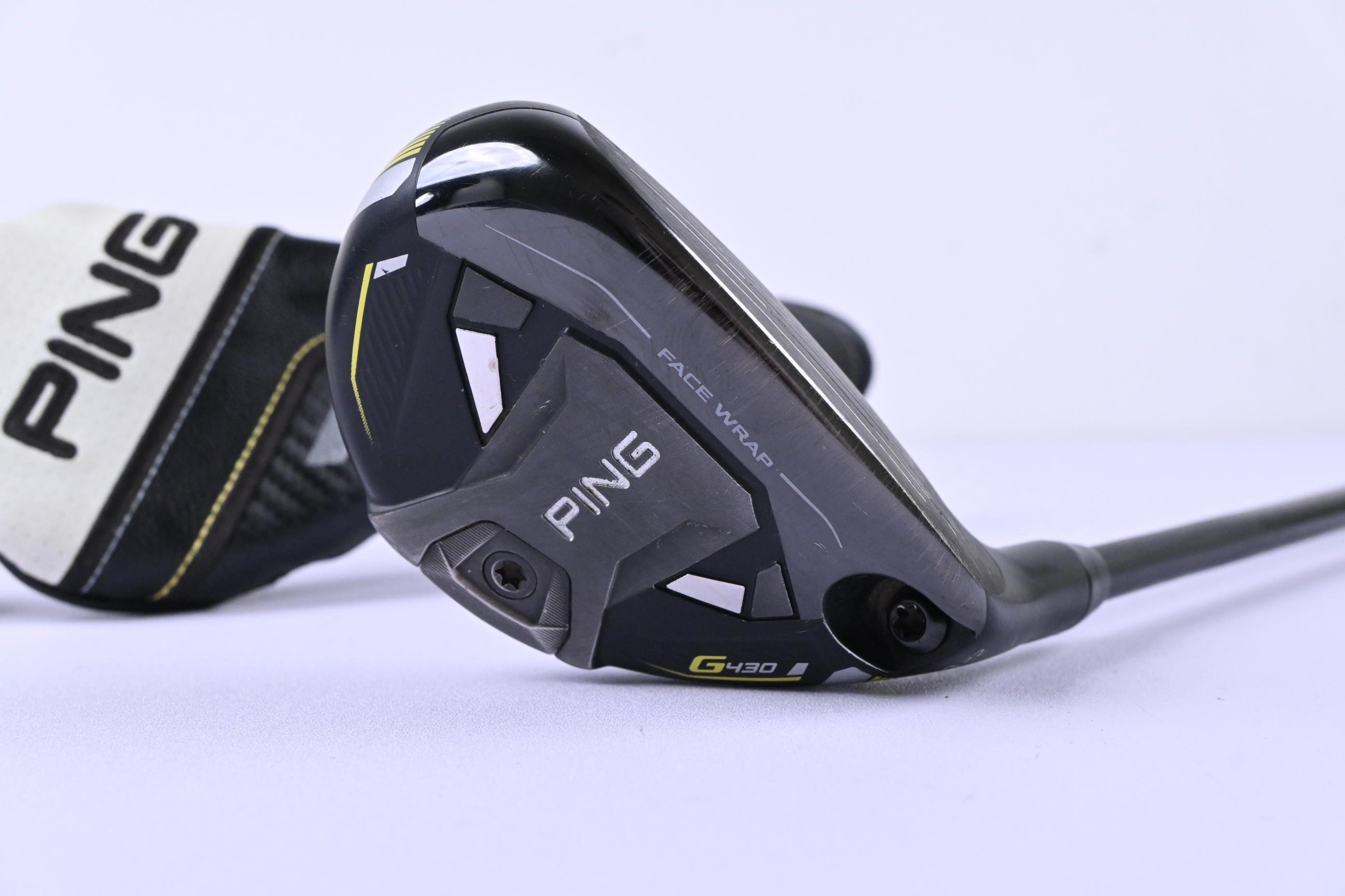 Ping G430 #4 Hybrid / 22 Degree / Stiff Flex Ping Alta CB Black 70 Shaft