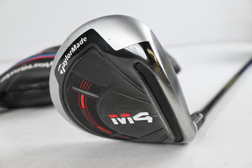 Taylormade M4 #3 Wood / 15 Degree / Regular Flex Fujikura Atmos Red 5 Shaft