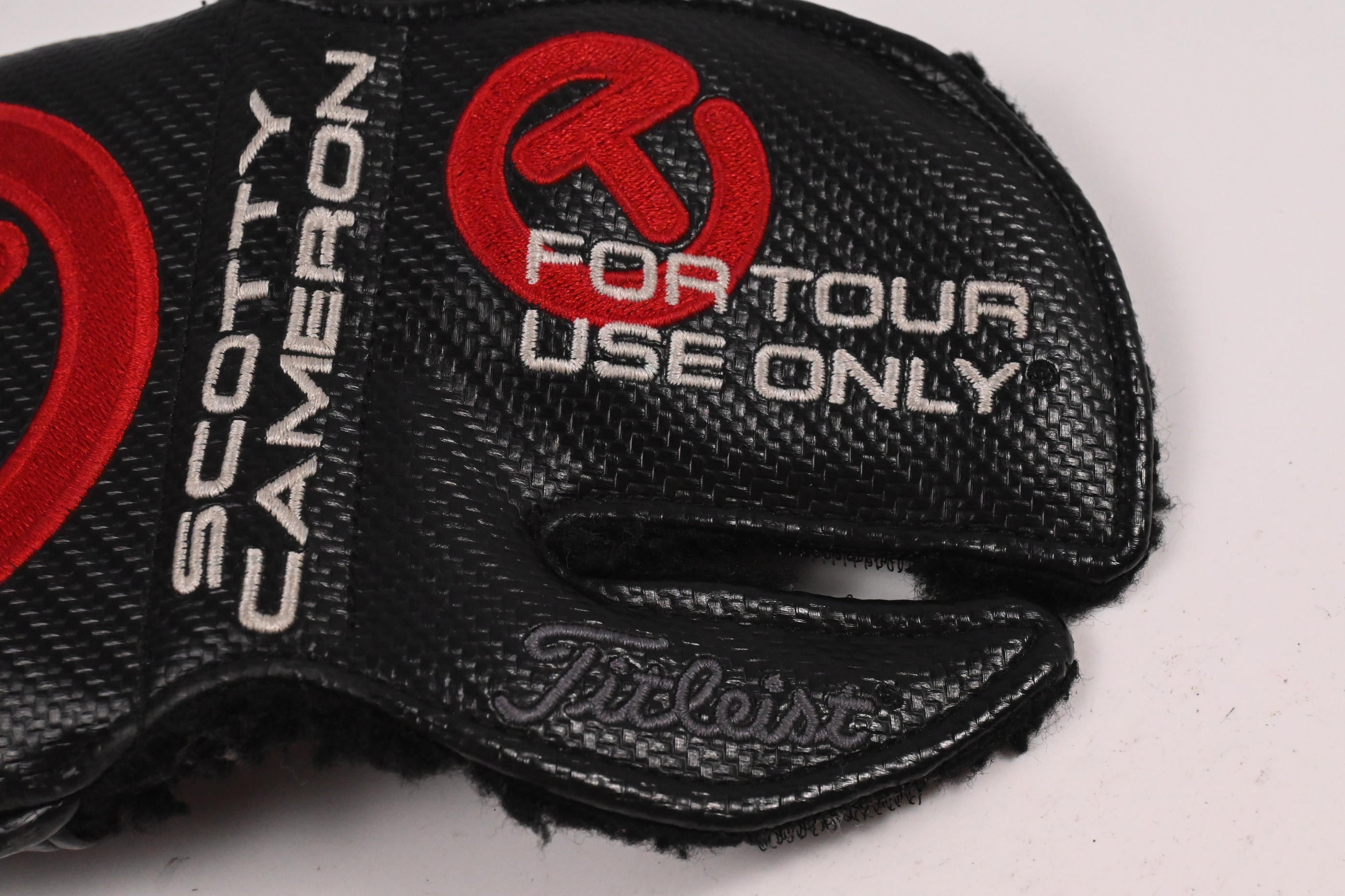 Scotty Cameron Circle T Putter Cover / Mallet / Black, Red