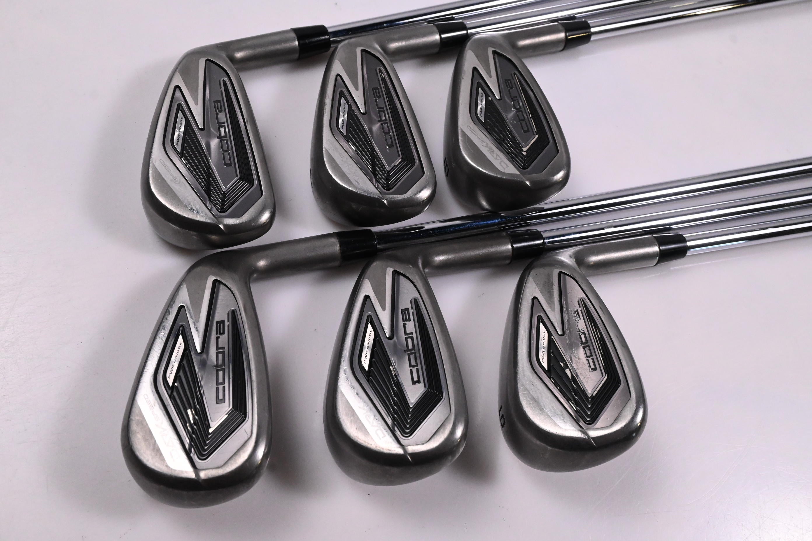 Cobra Darkspeed Irons / 6-PW+GW / Regular Flex Rifle Precision Shafts