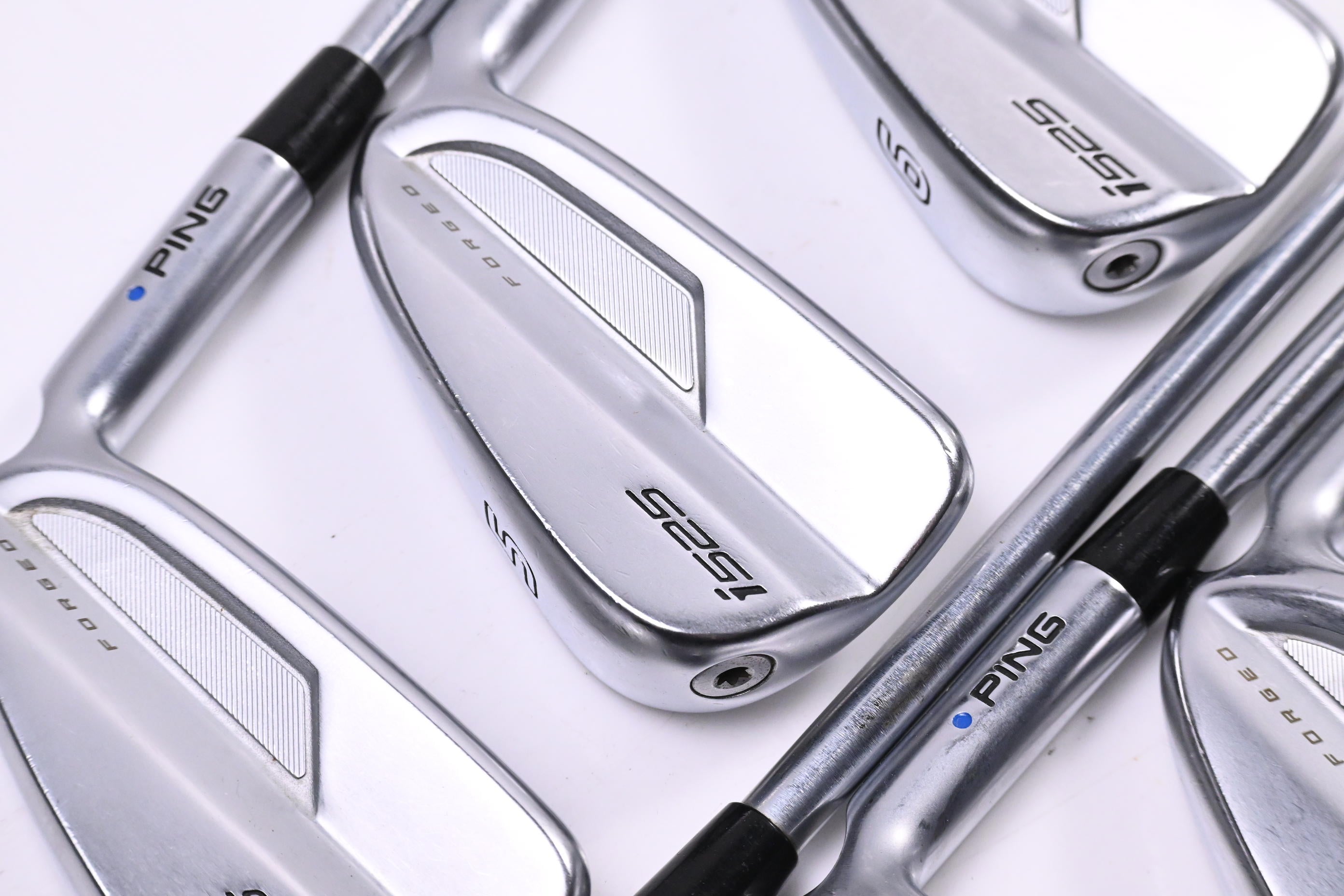 Ping i525 Irons / 4-PW / Blue Dot / Stiff Flex Project X IO 110 Shafts