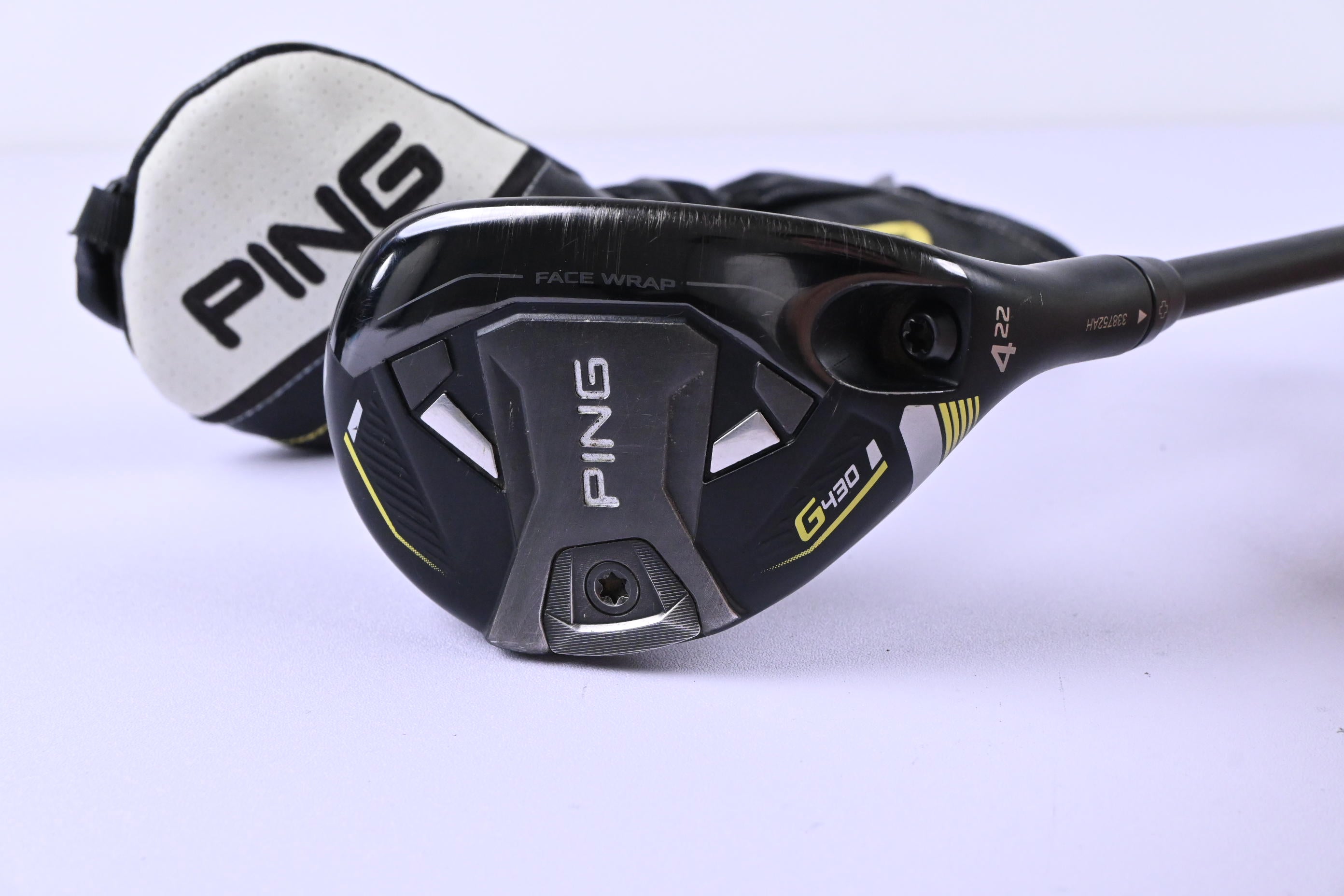 Ping G430 #4 Hybrid / 22 Degree / Stiff Flex Ping Alta CB Black 70 Shaft