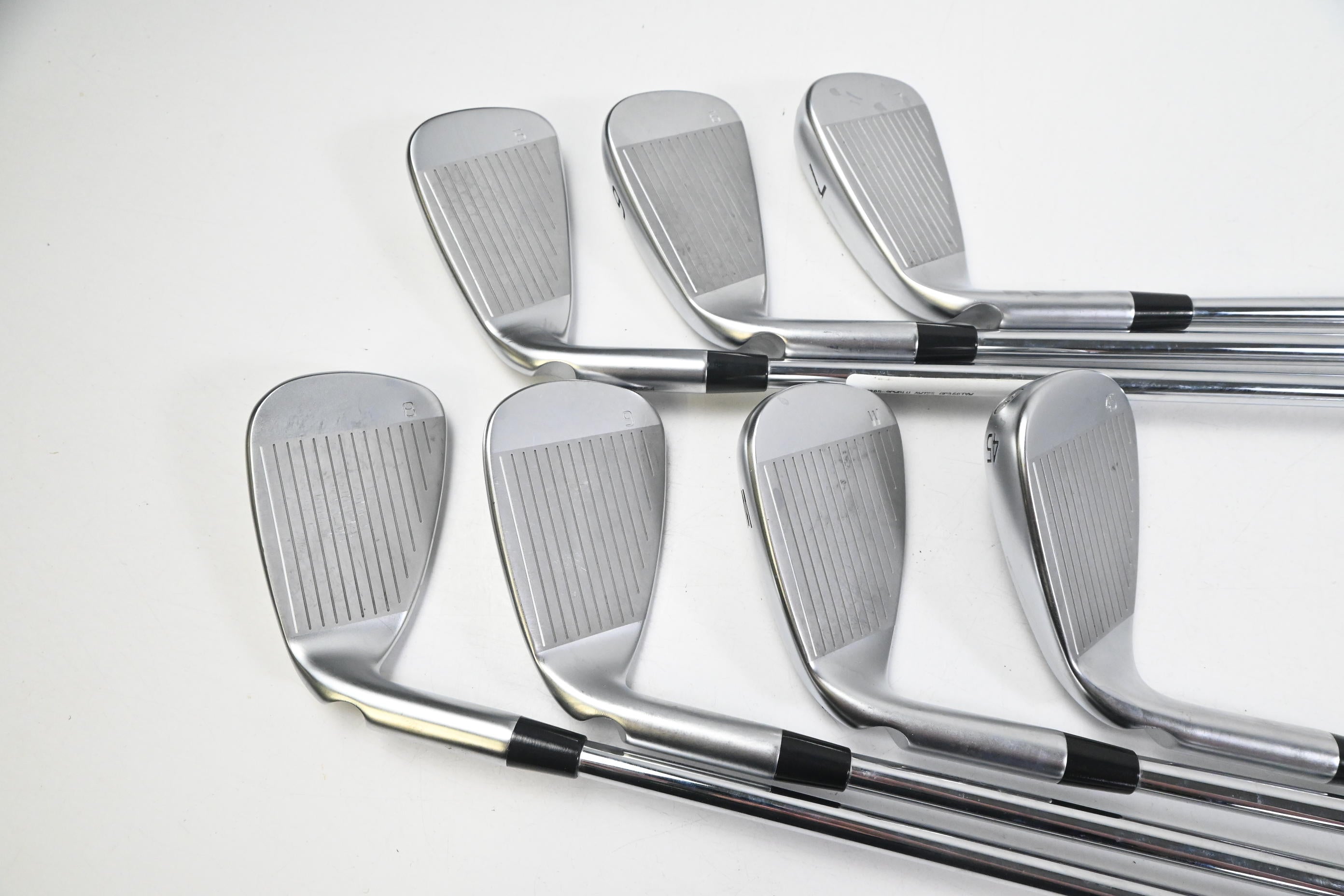 Ping G430 Irons / 5-PW+GW / Blue Dot / Stiff Flex Ping AWT 2.0 Shafts