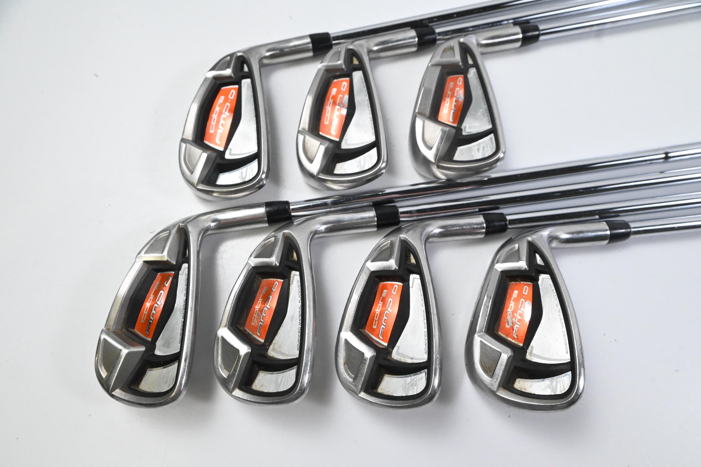 Cobra AMP-D Irons / 4-PW / Regular Flex Cobra AMP-D Shafts