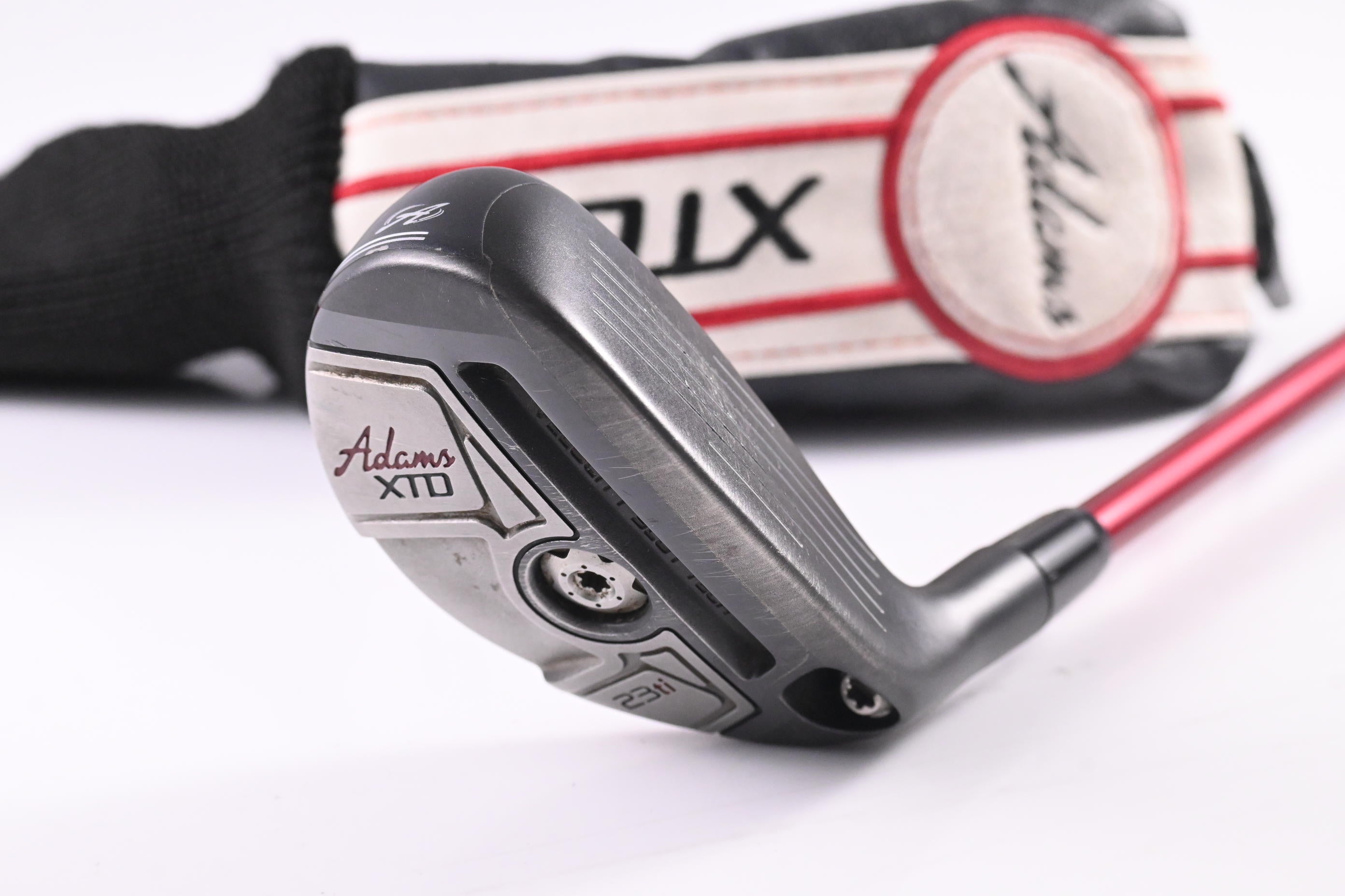 Adams XTD #5 Hybrid / 23 Degree / Regular Flex Matrix Altus Red Tie HQ3 Shaft