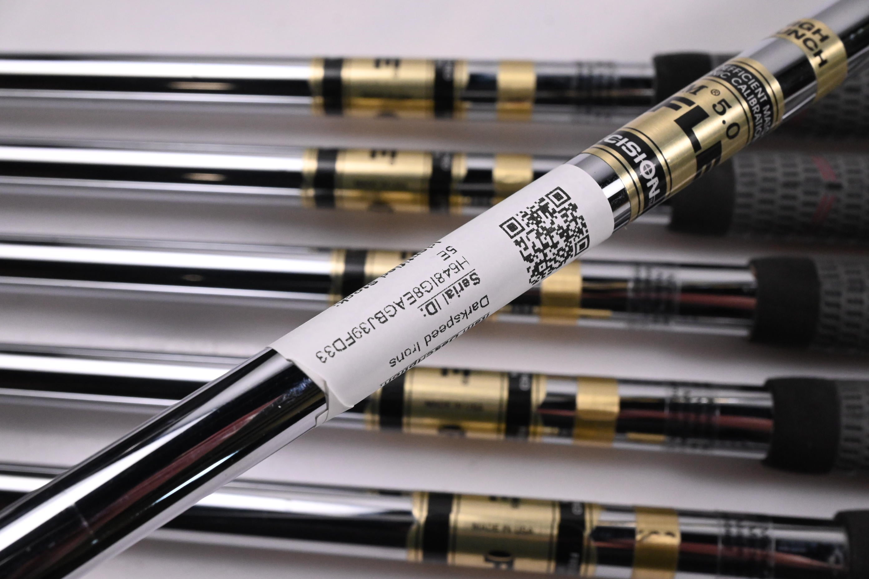 Cobra Darkspeed Irons / 6-PW+GW / Regular Flex Rifle Precision Shafts