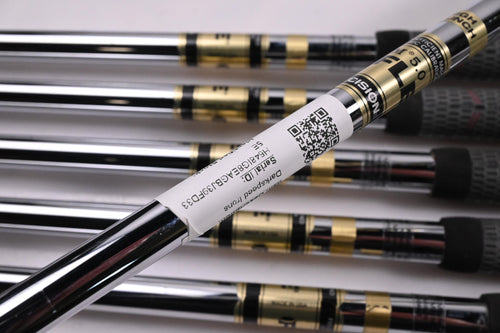 Cobra Darkspeed Irons / 6-PW+GW / Regular Flex Rifle Precision Shafts
