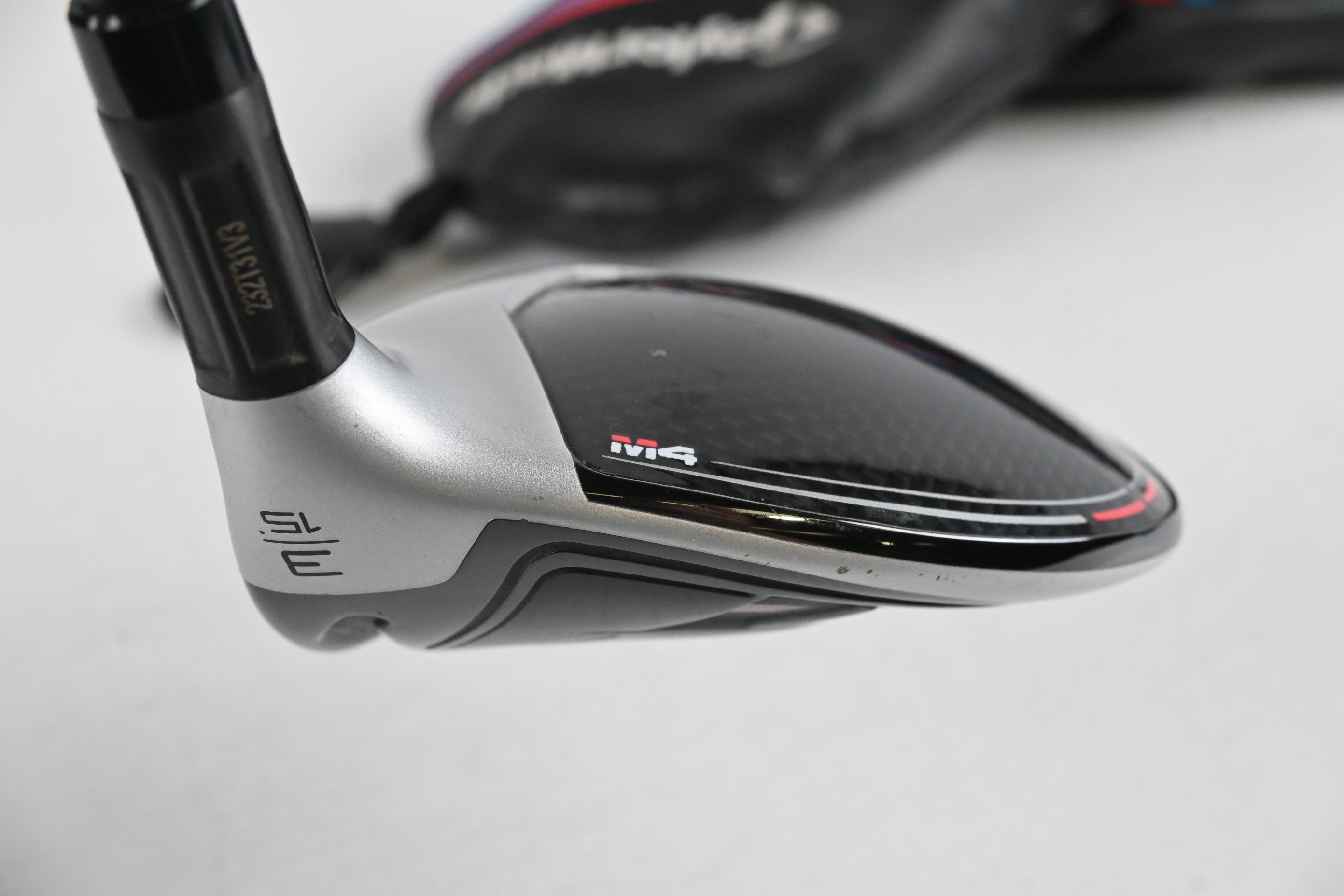 Taylormade M4 #3 Wood / 15 Degree / Regular Flex Fujikura Atmos Red 5 Shaft