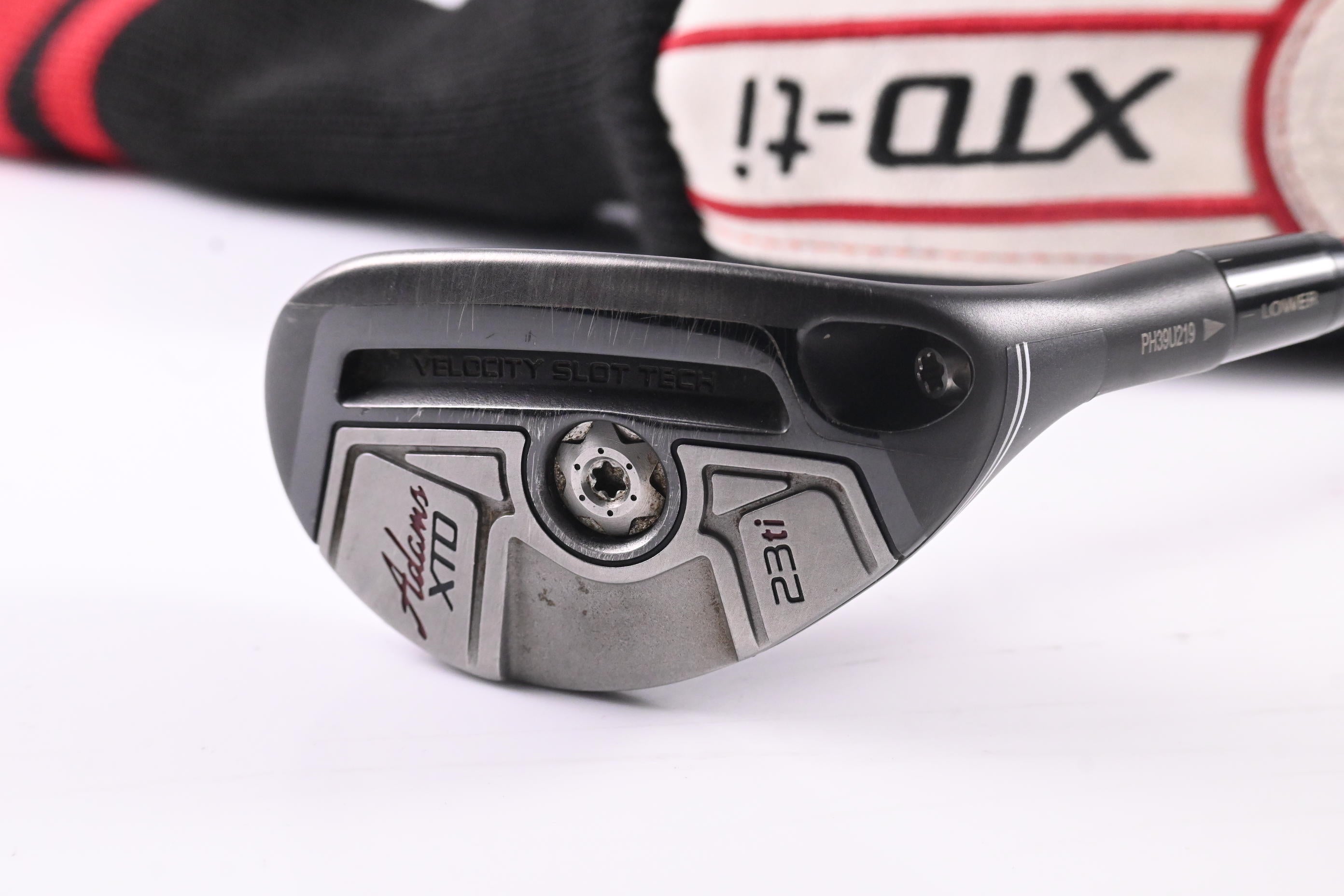 Adams XTD #5 Hybrid / 23 Degree / Regular Flex Matrix Altus Red Tie HQ3 Shaft