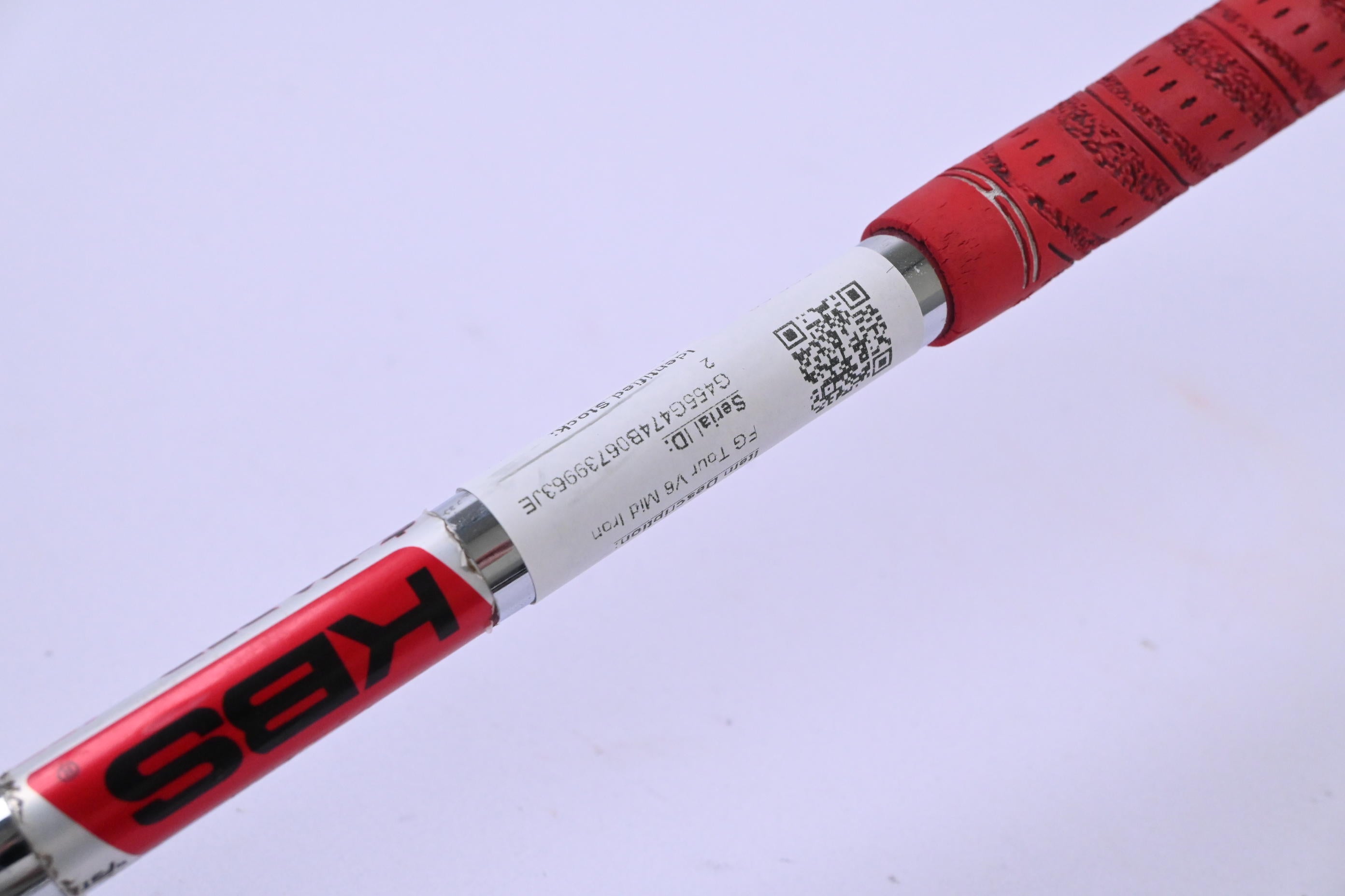 Wilson FG Tour V6 #6 Iron / Stiff Flex KBS $-Taper 125 Shaft