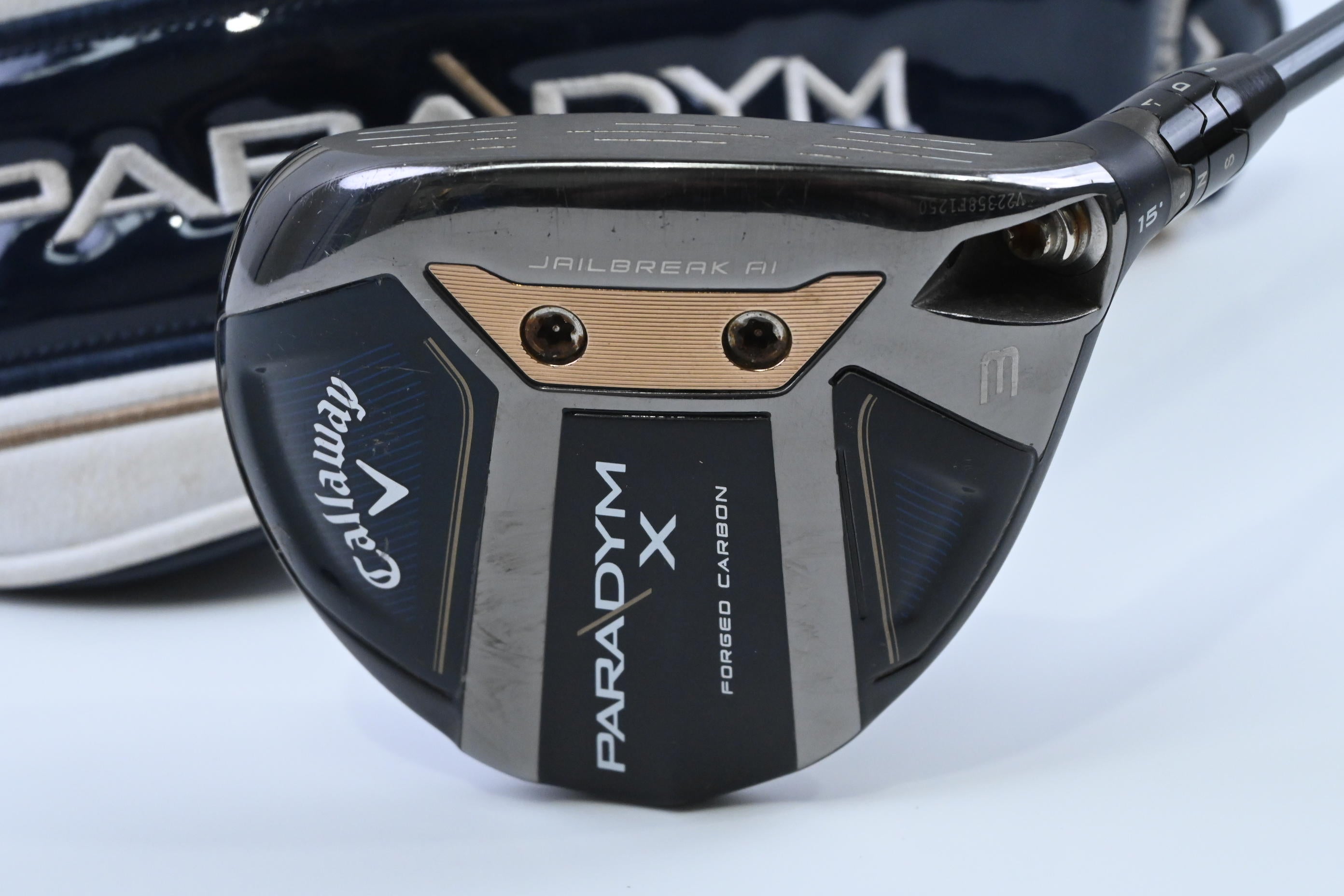 Callaway Paradym X #3 Wood / 15 Degree / X-Flex Denali Charcoal 70 Shaft