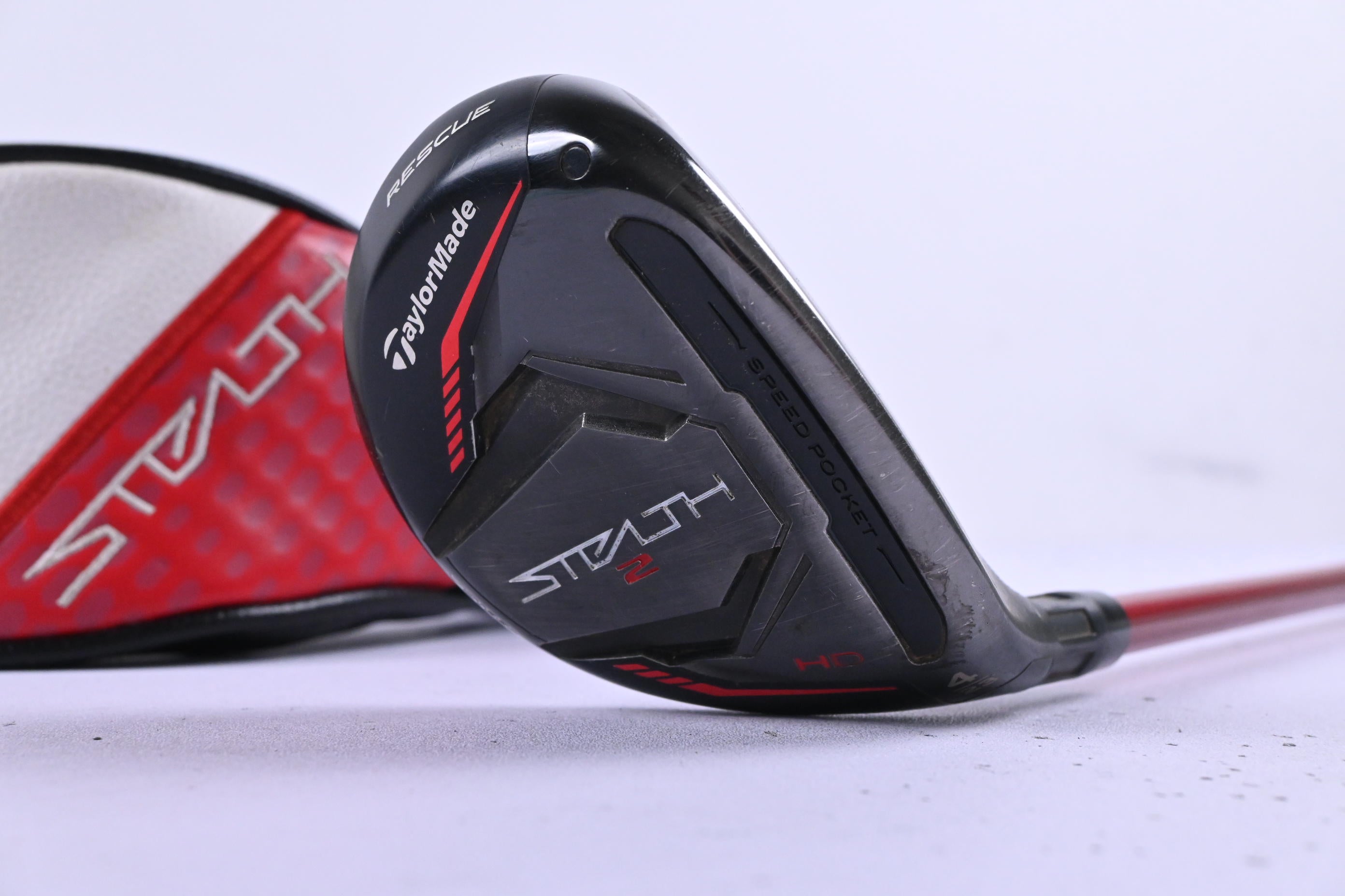 Taylormade Stealth 2 HD #4 Hybrid / 23 Degree / Regular Flex Speeder NX Red 50