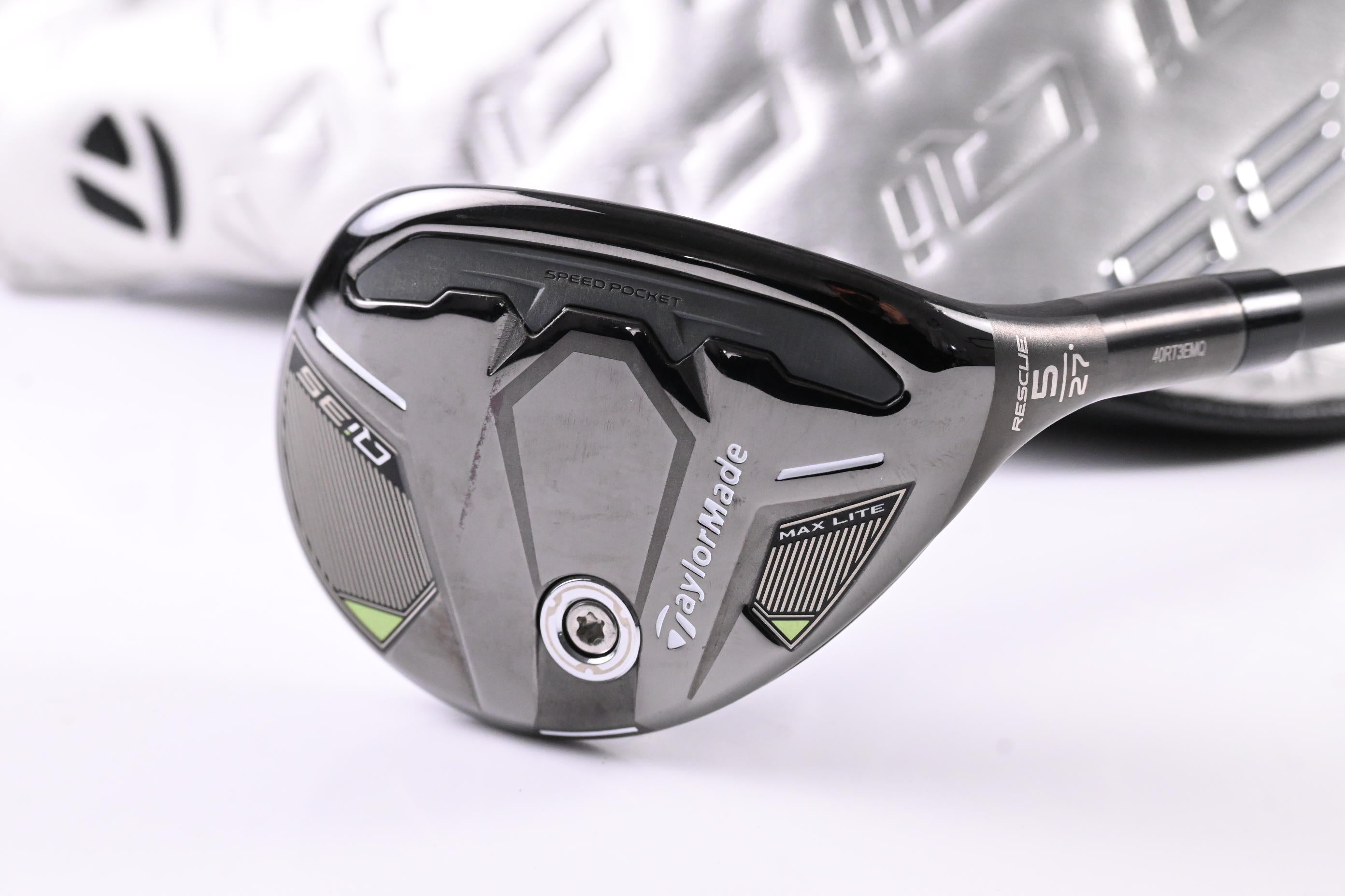Taylormade Qi35 Max Lite #5 Hybrid / 27 Degree / Senior Flex Vanquish 5 Shaft