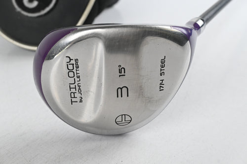 Ladies John Letters Trilogy #3 Wood / 15 Degree / Ladies Flex John Letters Shaft