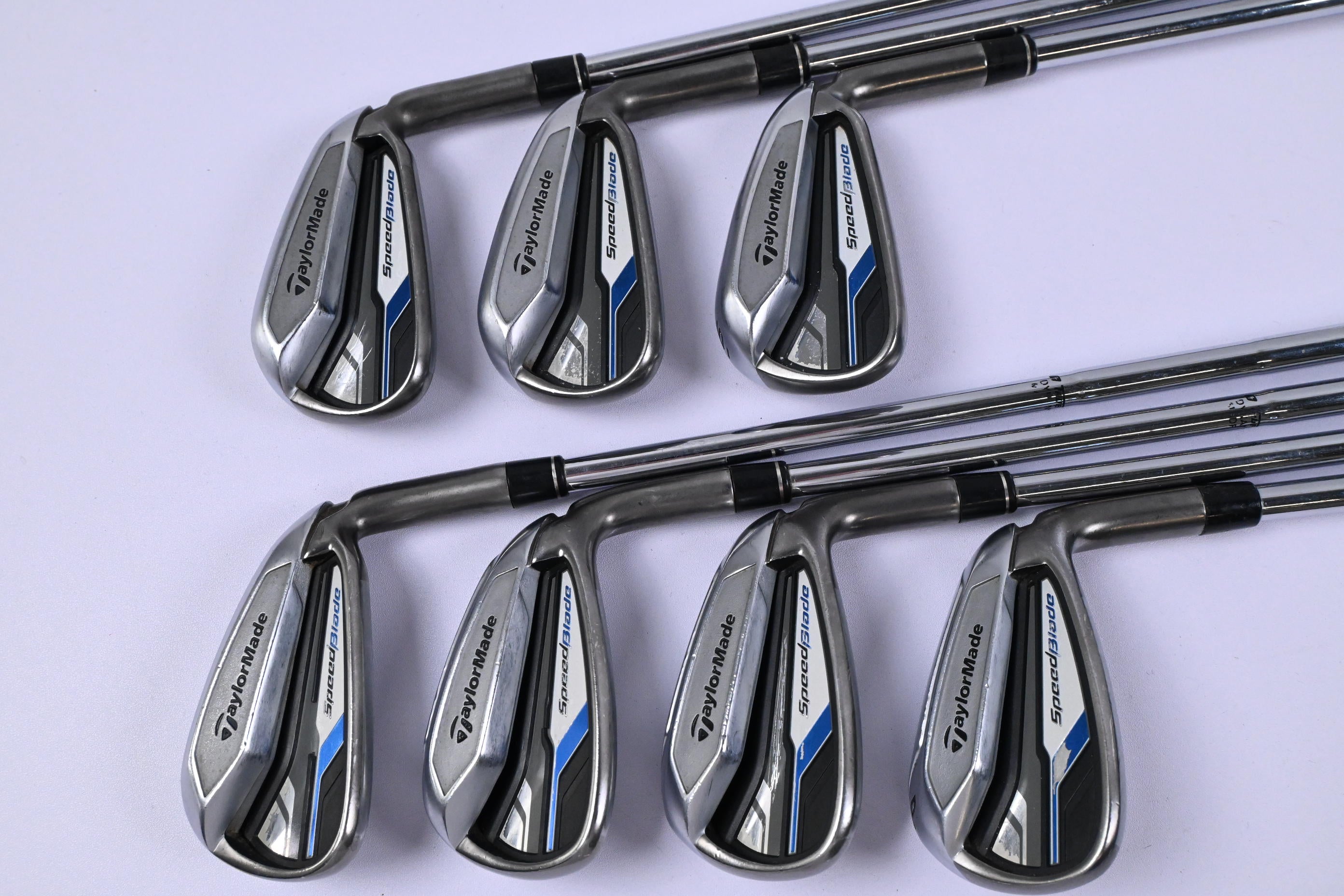 Taylormade Speedblade Irons / 4-PW / Stiff Flex Dynamic Gold Shafts