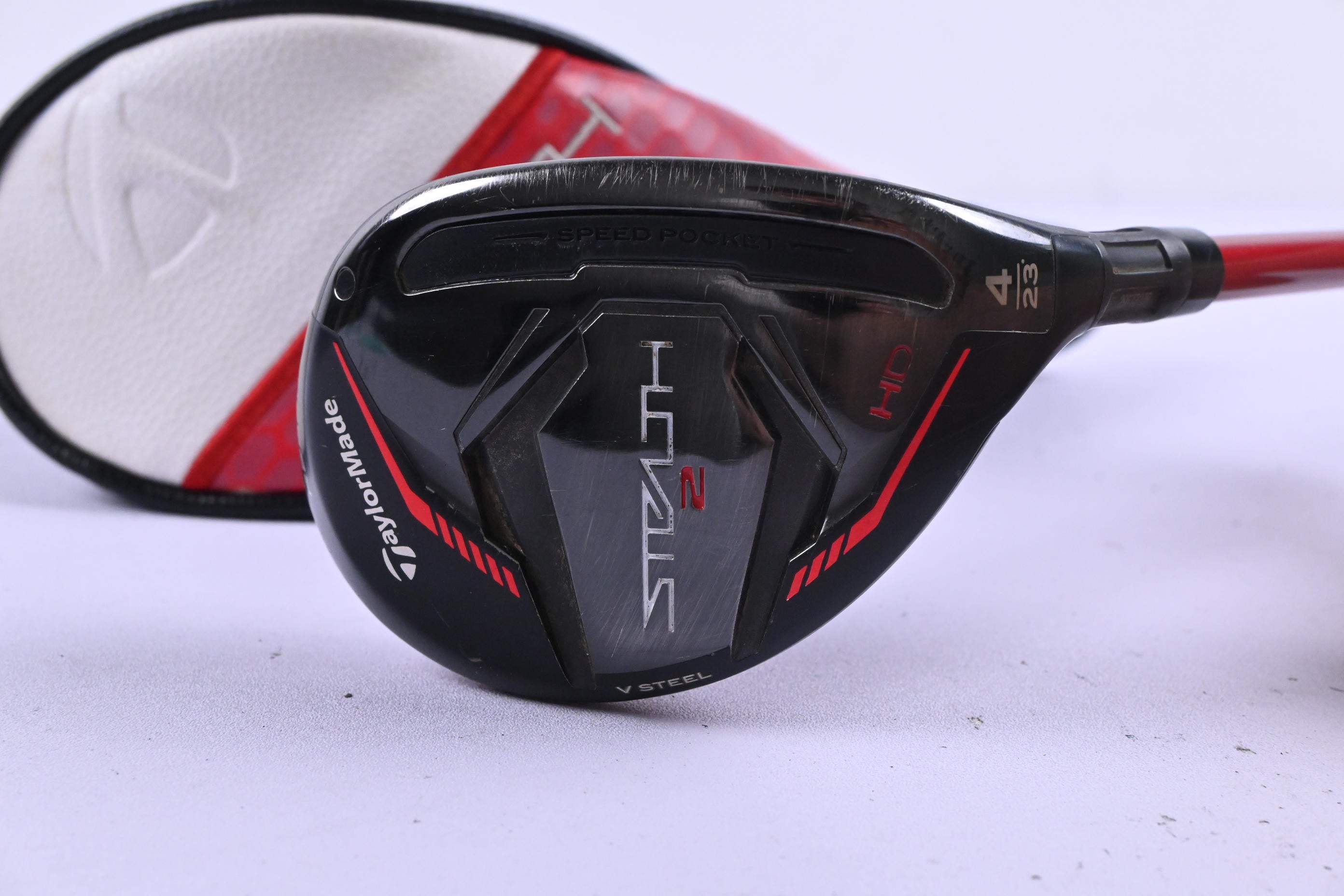 Taylormade Stealth 2 HD #4 Hybrid / 23 Degree / Regular Flex Speeder NX Red 50