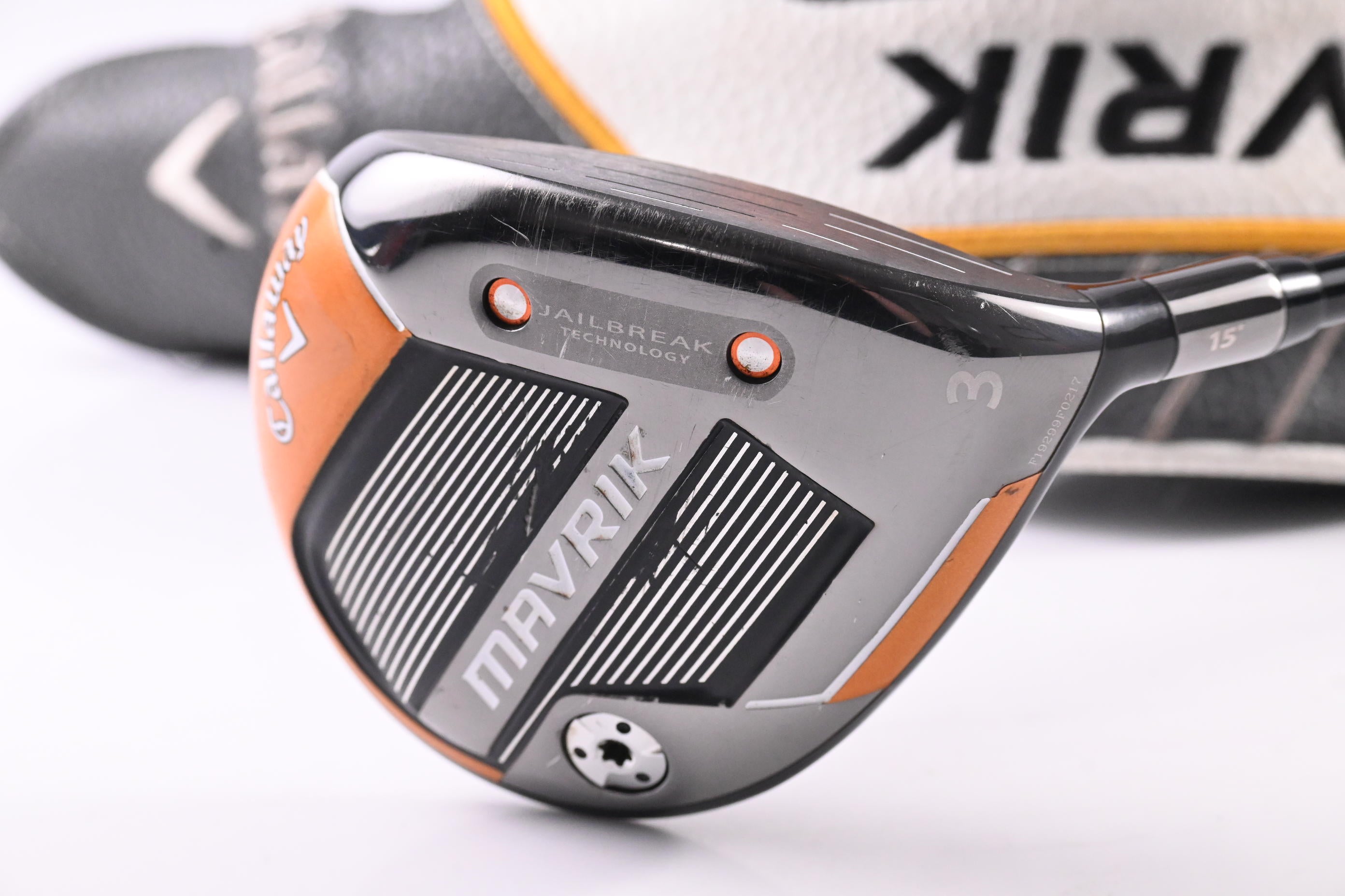 Callaway Mavrik #3 Wood / 15 Degree / Stiff Flex Tensei AV Raw Blue 65 Shaft